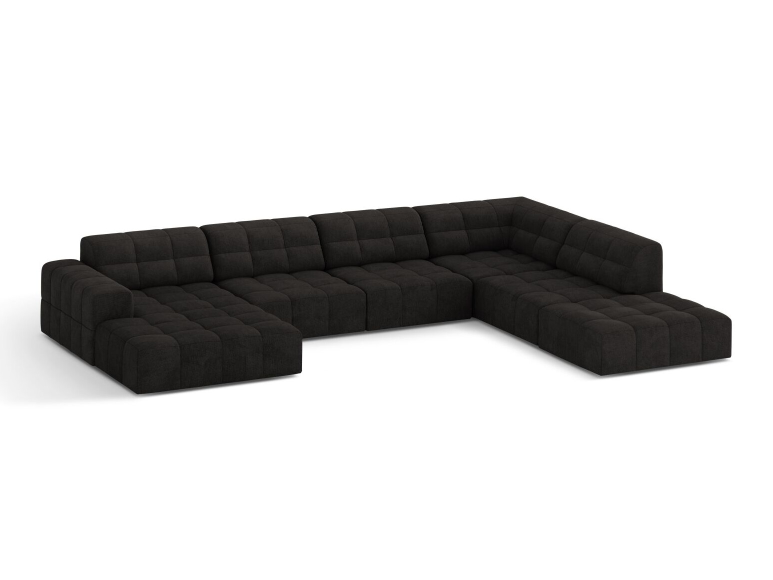 Ecksofa Venenoe 111 (Eden 21 Schwarz)