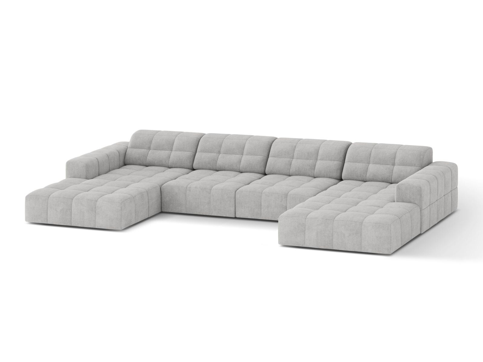 Ecksofa Venenoe 112 (Eden 17 Silber)