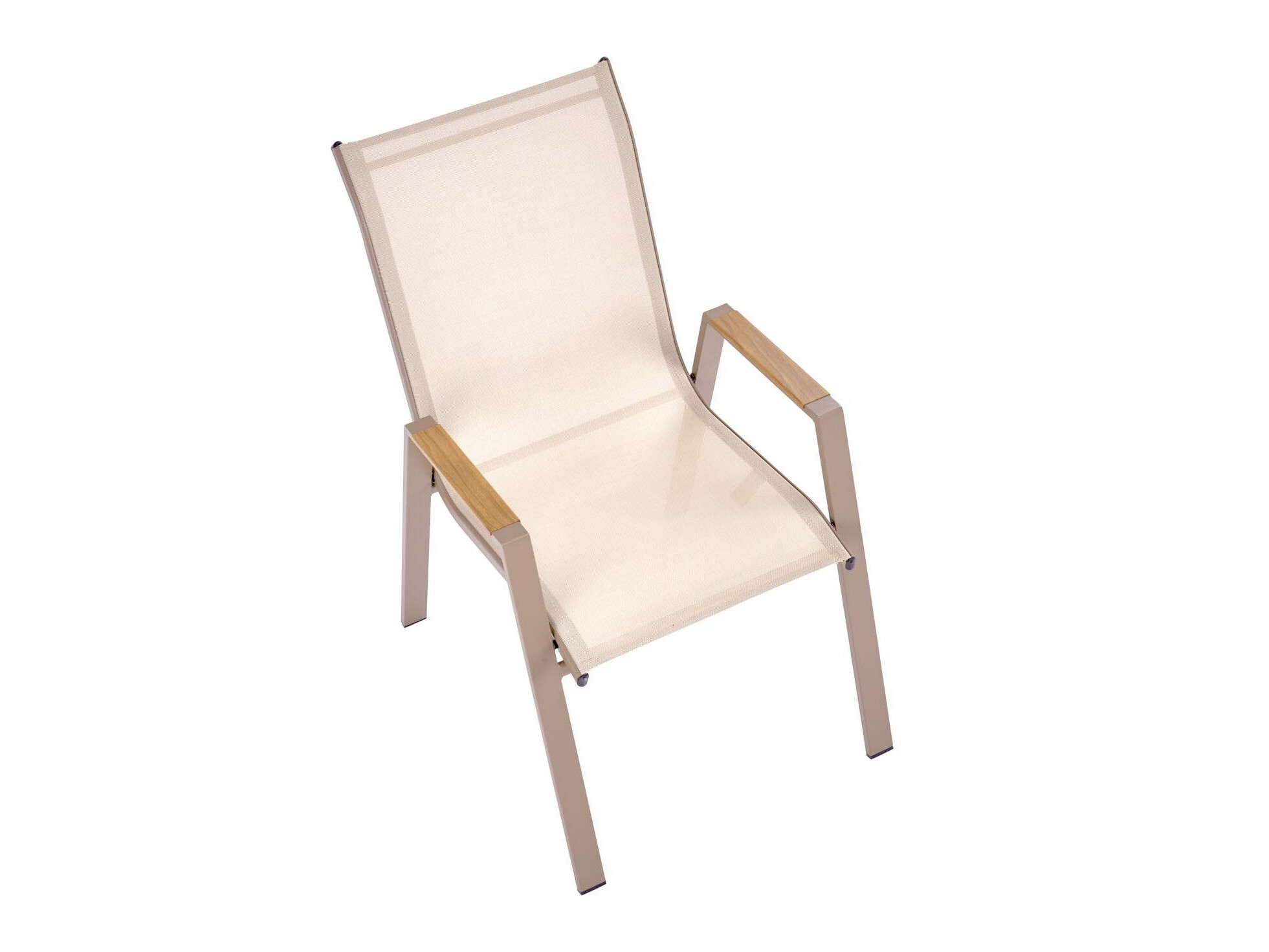 Gartenstuhl Houston 2140 (Beige + Cappuccino)