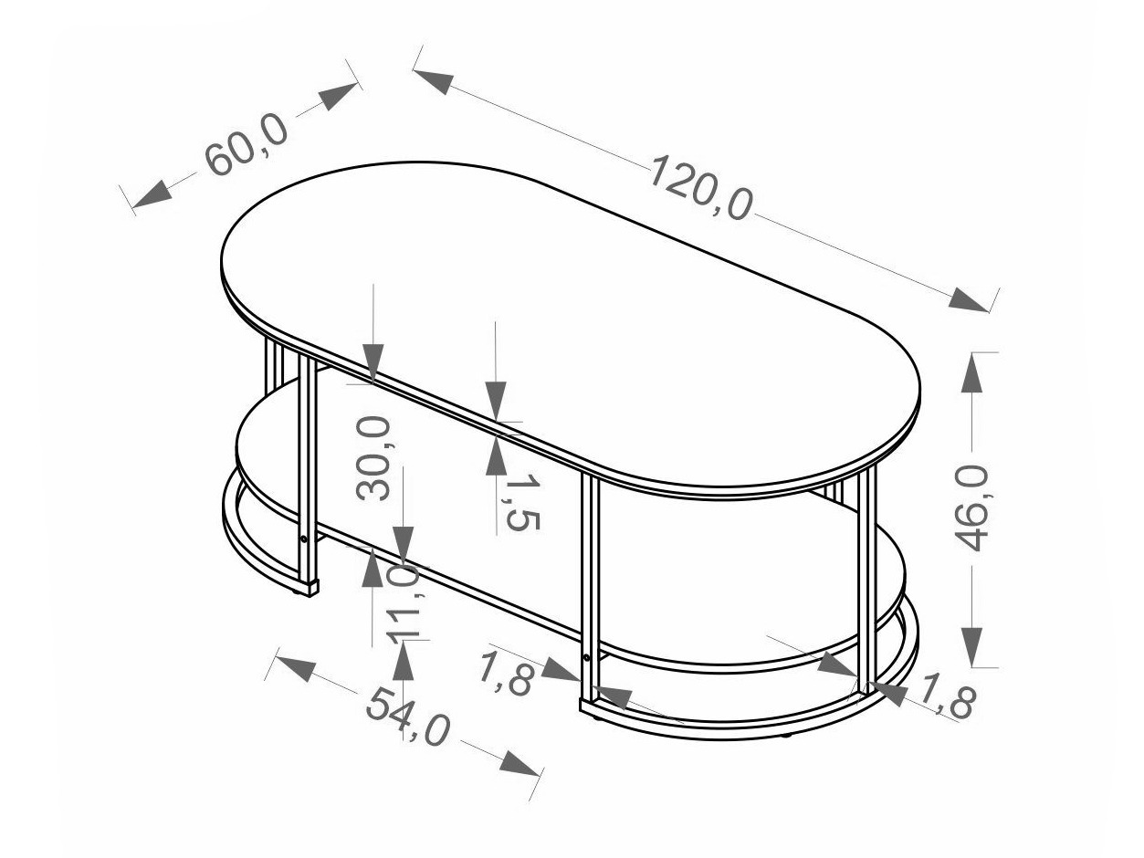 Couchtisch Houston 2142