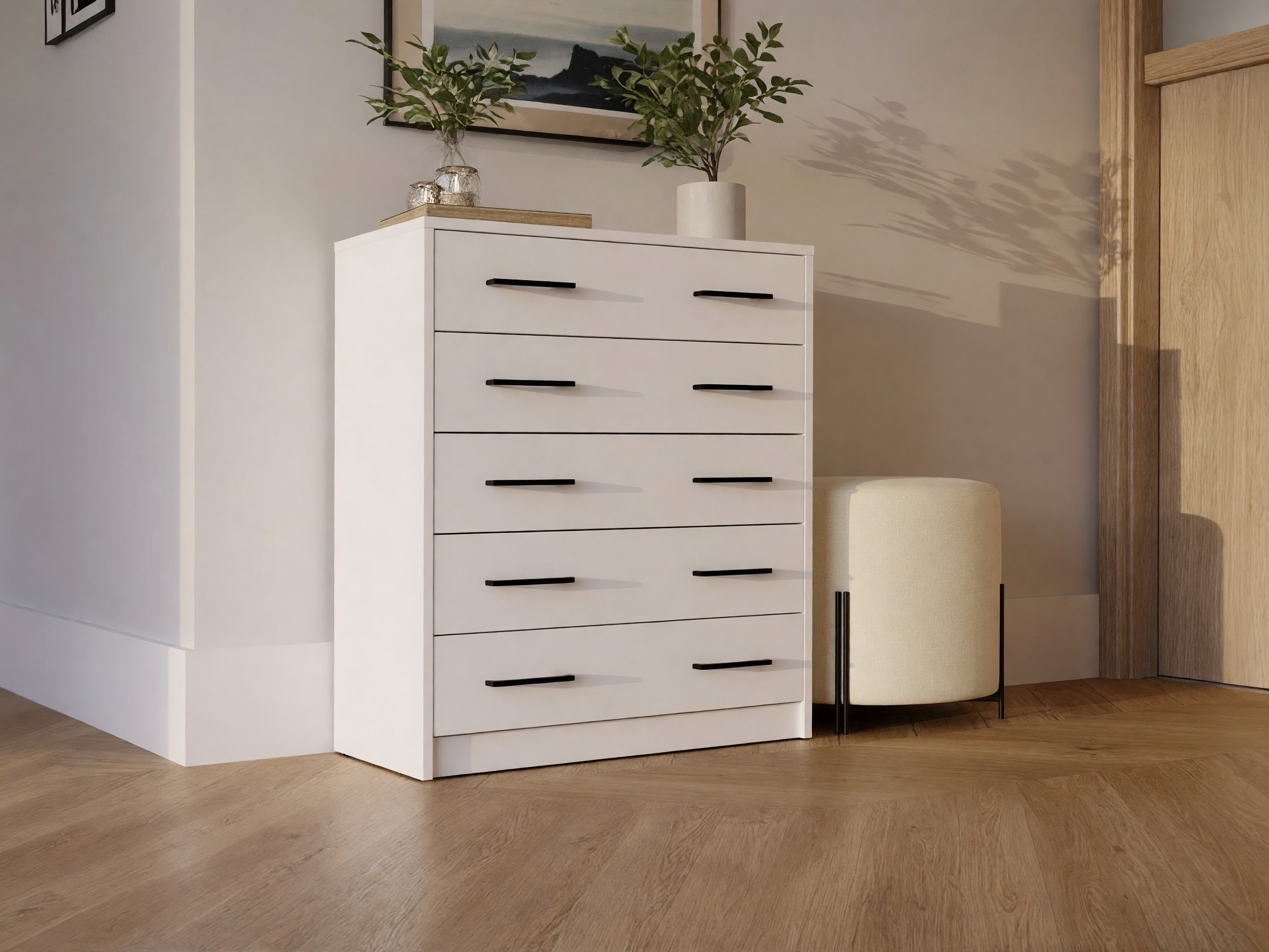 Schuhschrank Mandeville 372 (Weiß)
