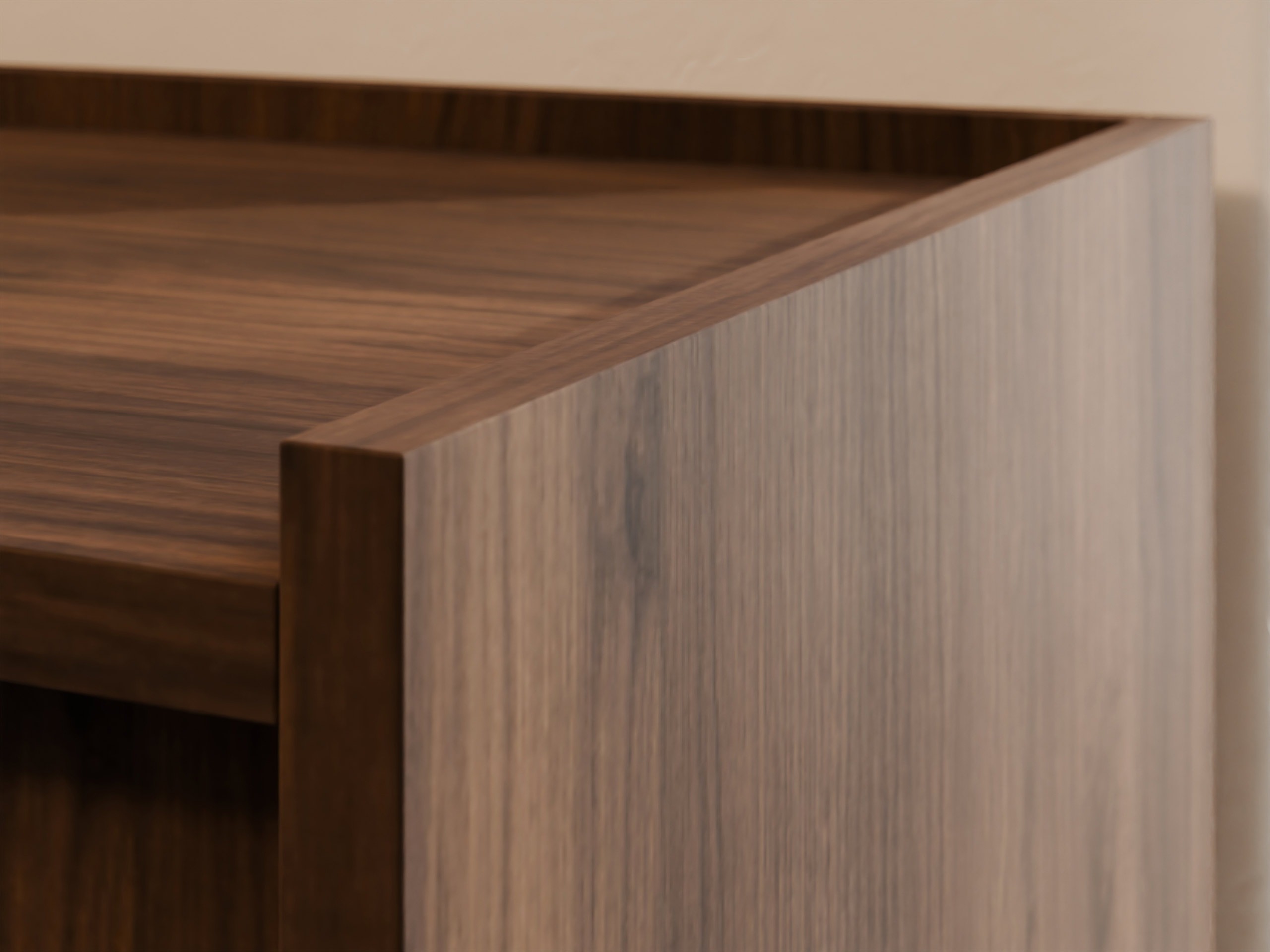 Sideboard Pirum II (Walnussholzoptik)