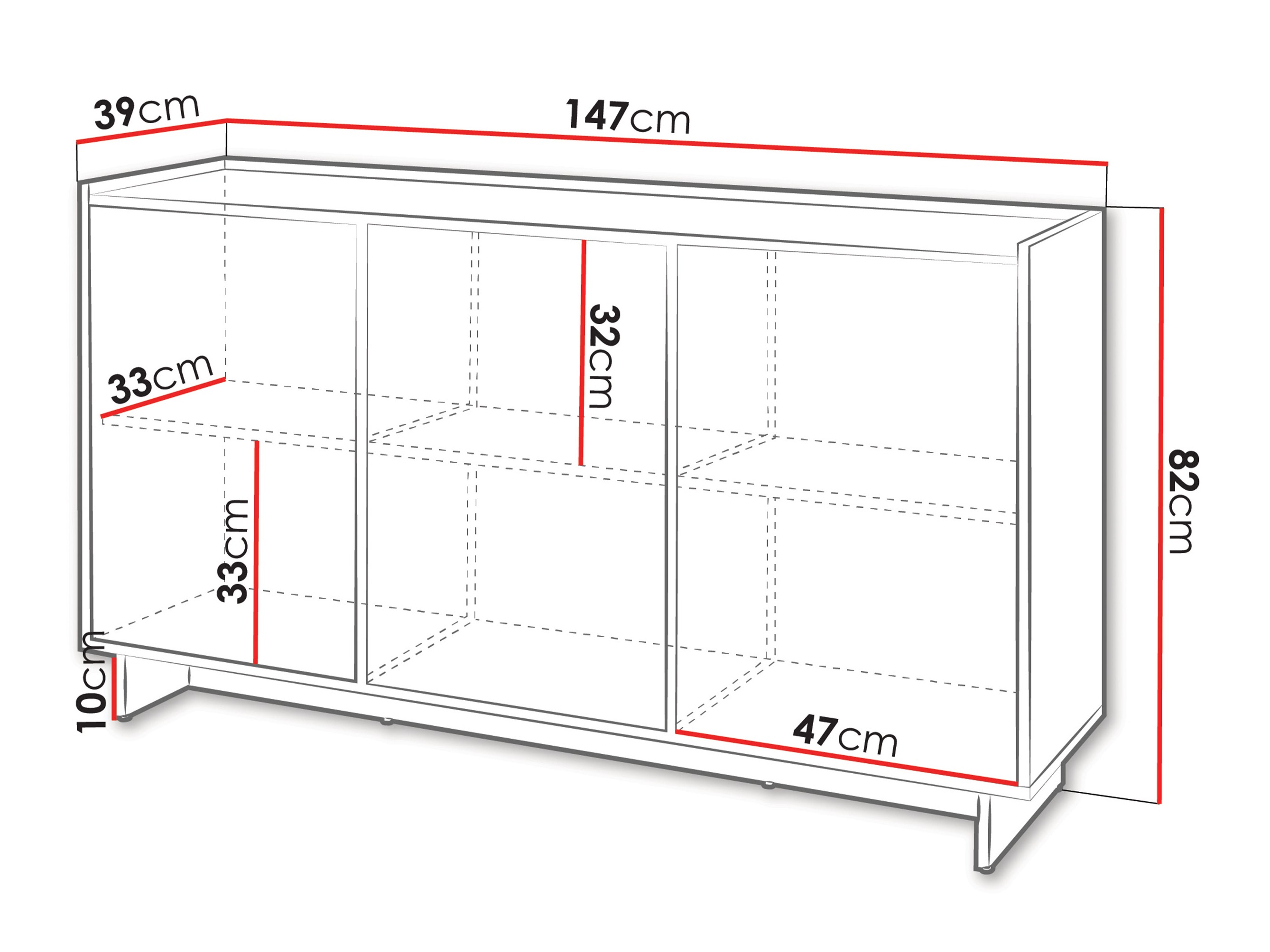 Sideboard Talcoro 100 (Kaschmir)