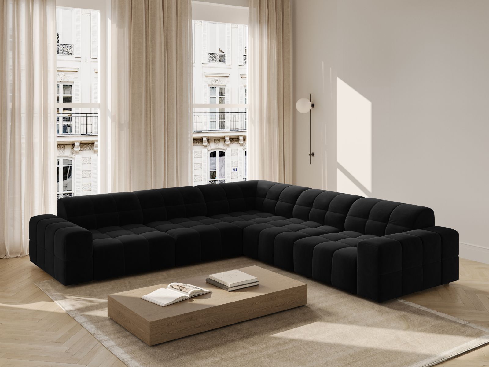 Ecksofa Venenoe 117 (Bluvel 19)