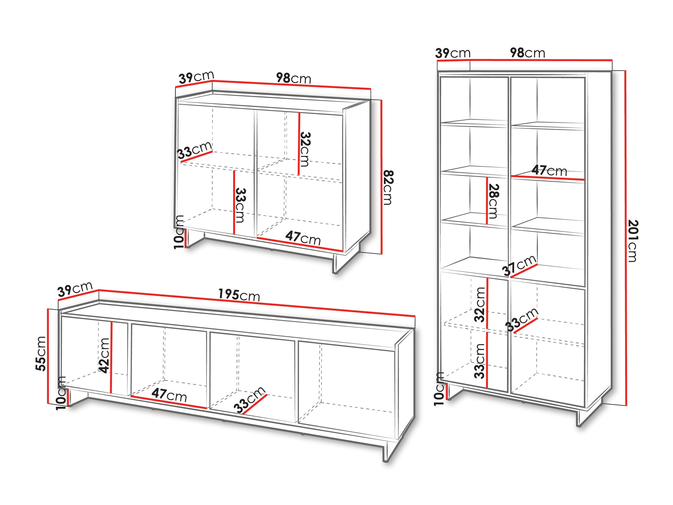 Wohnzimmer-Sets Pirum (Kaschmir)