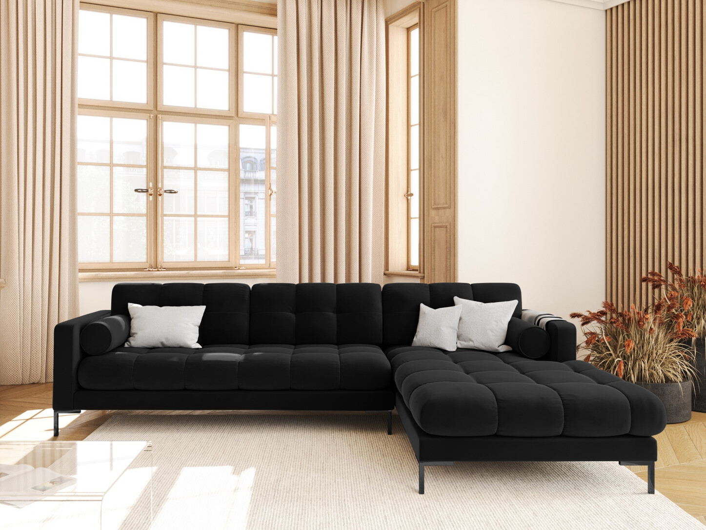 Ecksofa Calelbe 115 (Bluvel 19)
