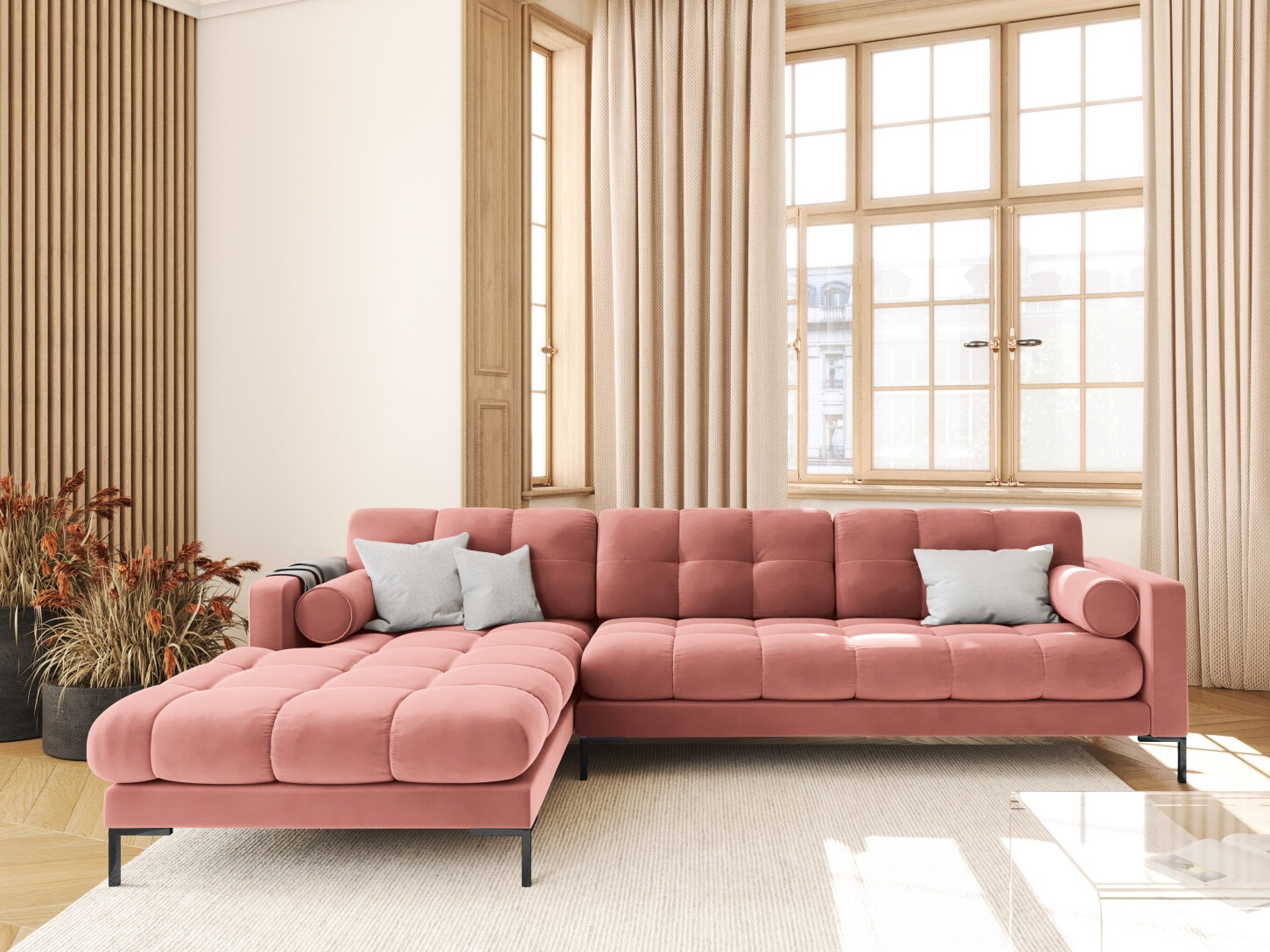 Ecksofa Calelbe 115 (Bluvel 52)
