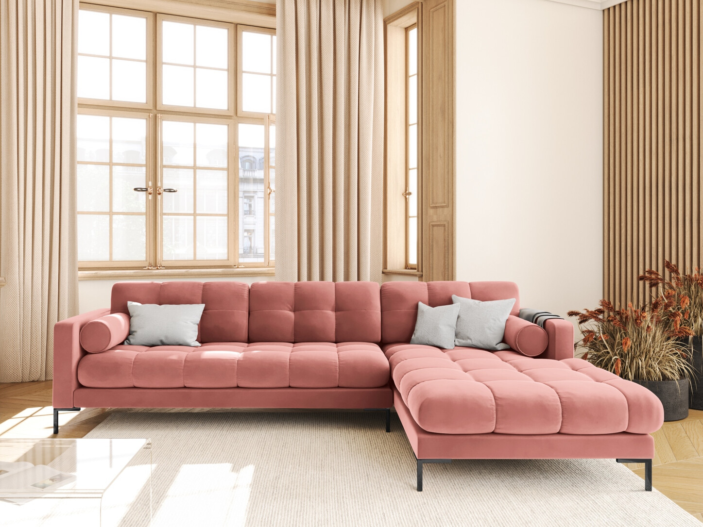 Ecksofa Calelbe 115 (Bluvel 52)