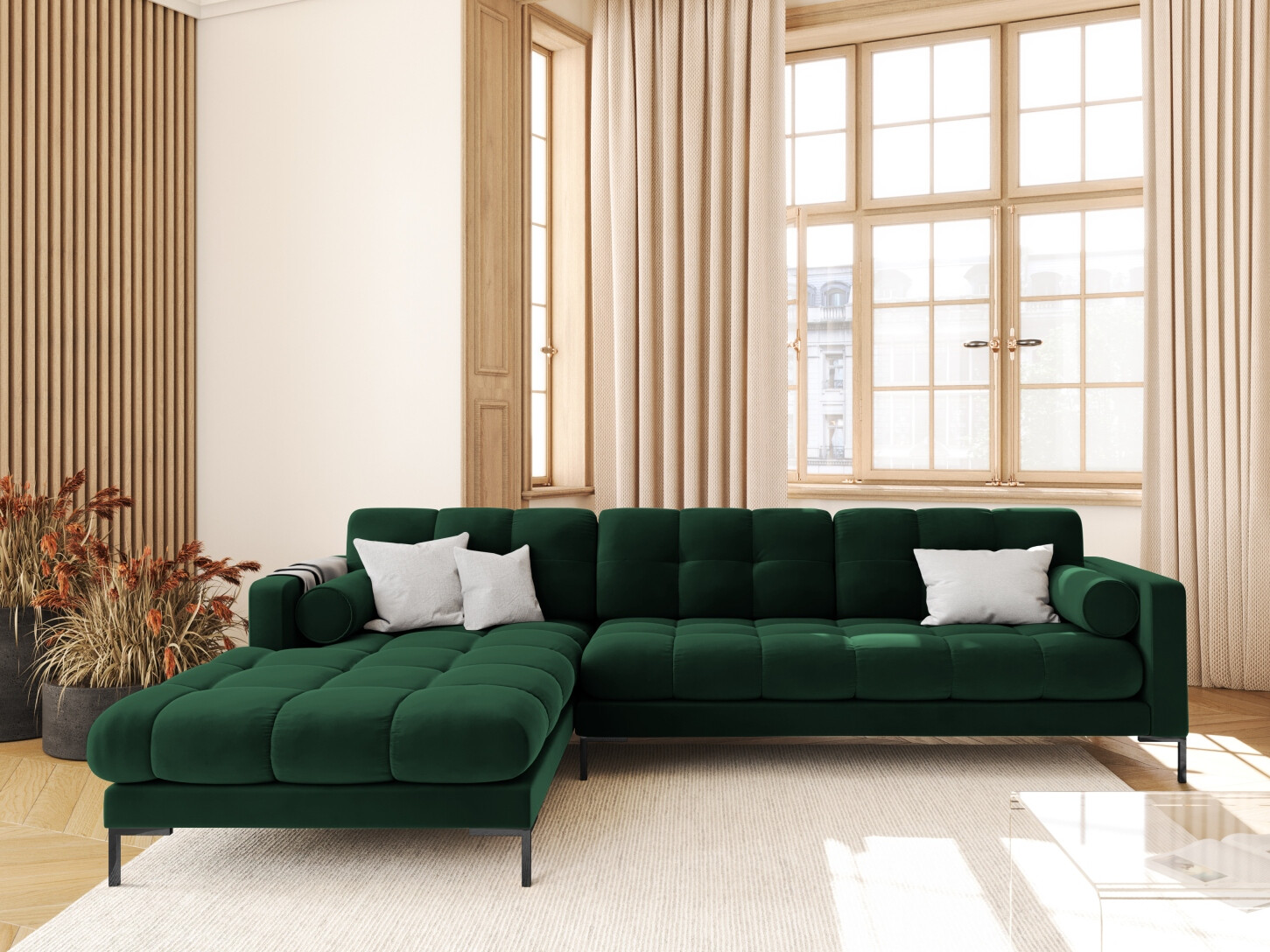 Ecksofa Calelbe 115 (Bluvel 78)