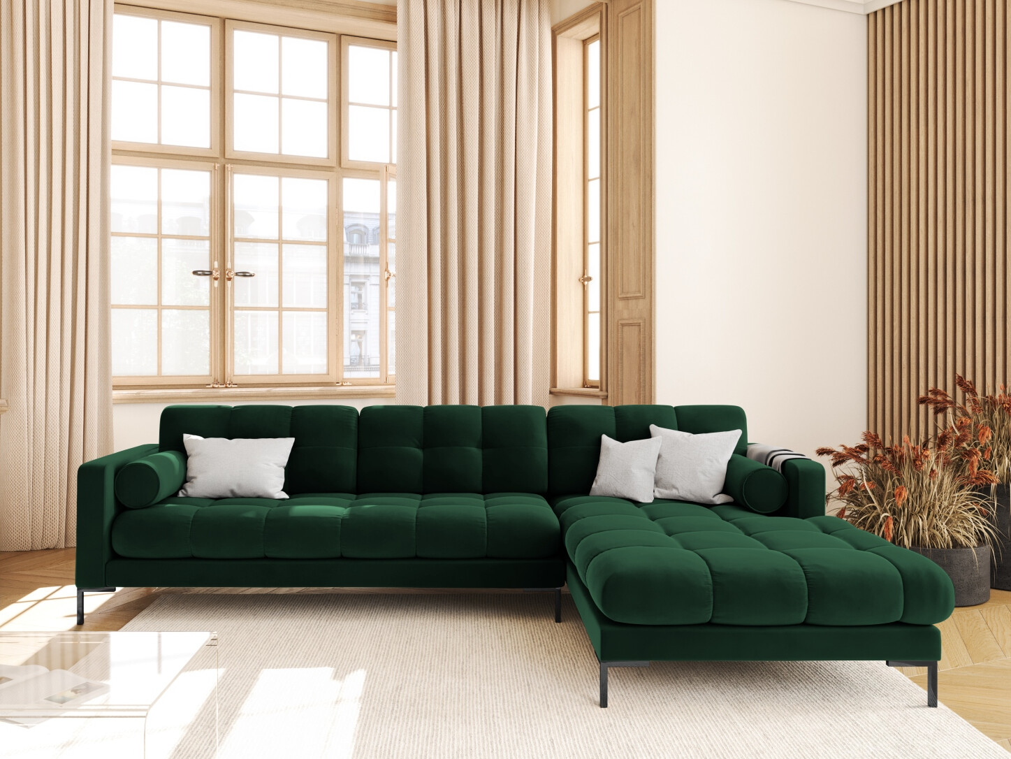 Ecksofa Calelbe 115 (Bluvel 78)