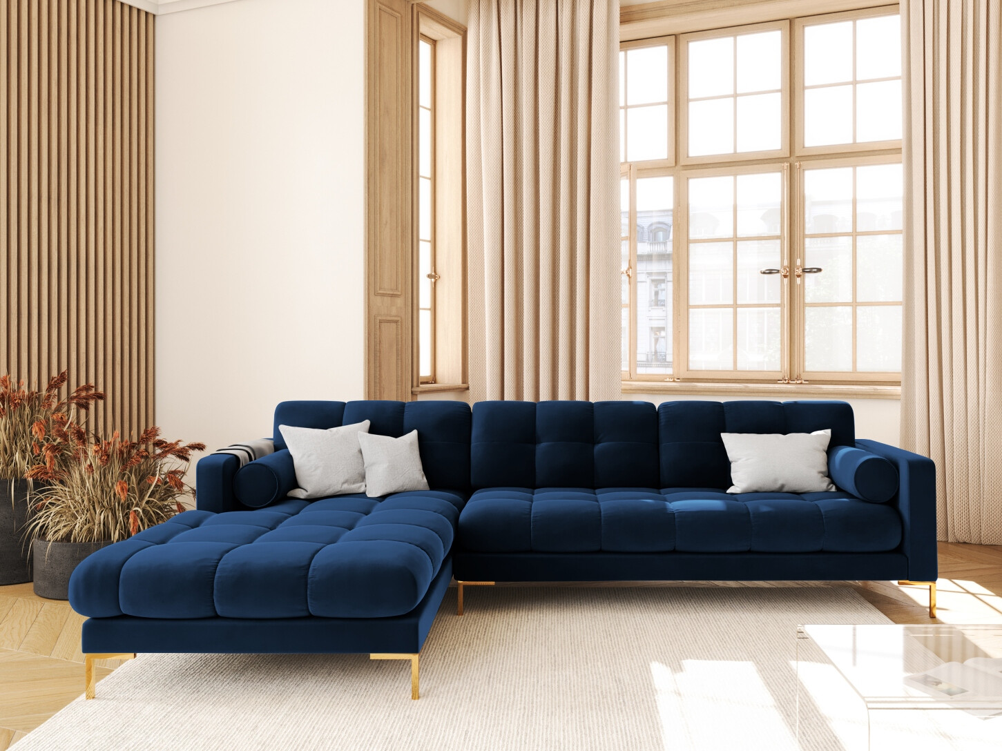 Ecksofa Calelbe 115 (Bluvel 86)