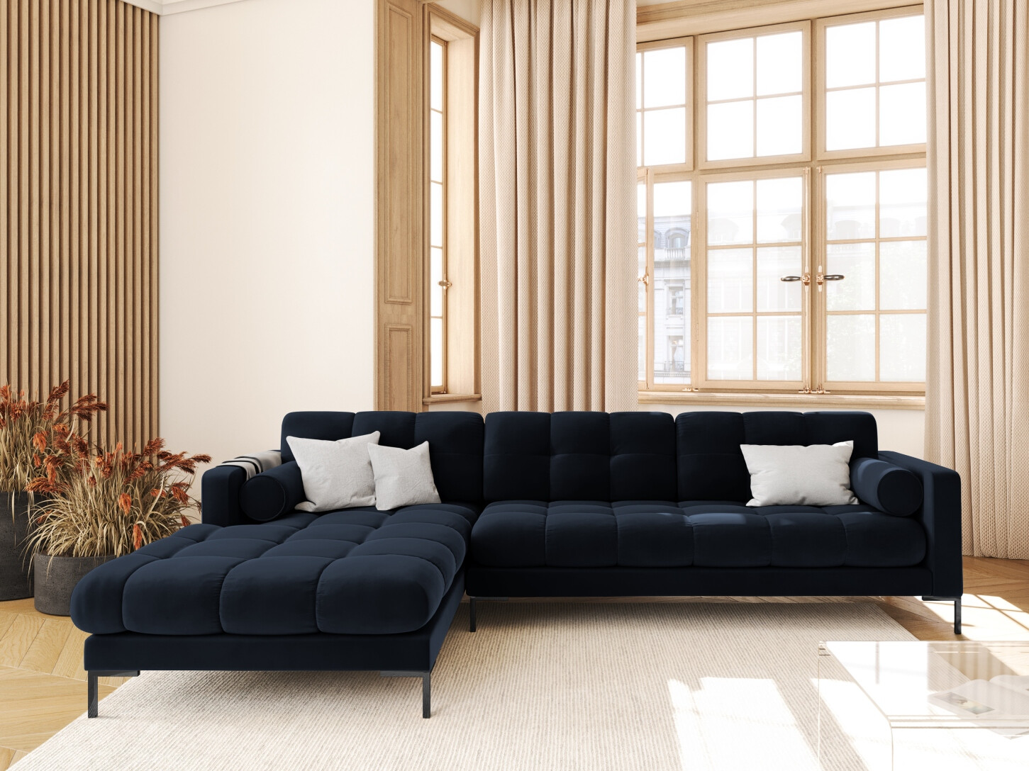 Ecksofa Calelbe 115 (Bluvel 89)
