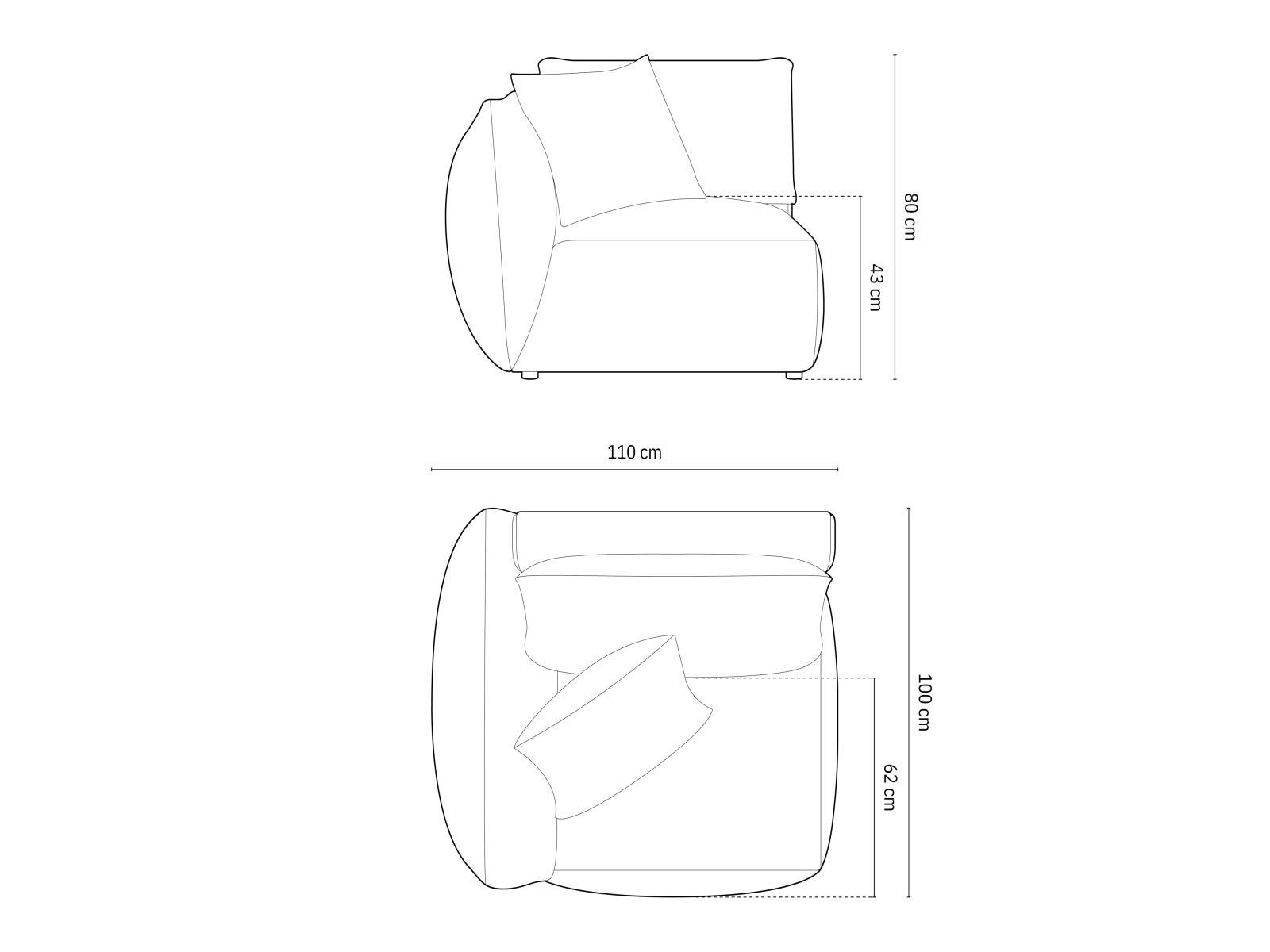 Modulare Sitzgruppe Ruvmone 101 (Lins 74)