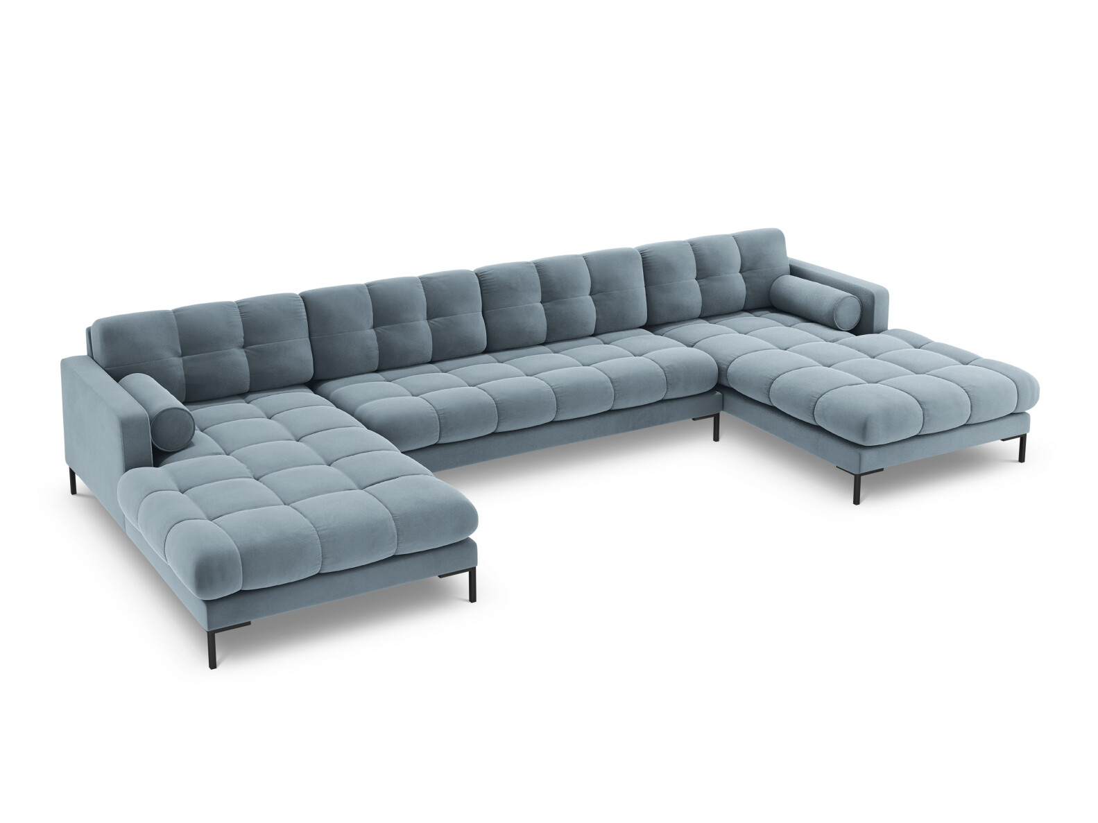 Ecksofa Calelbe 117 (Bluvel 06)