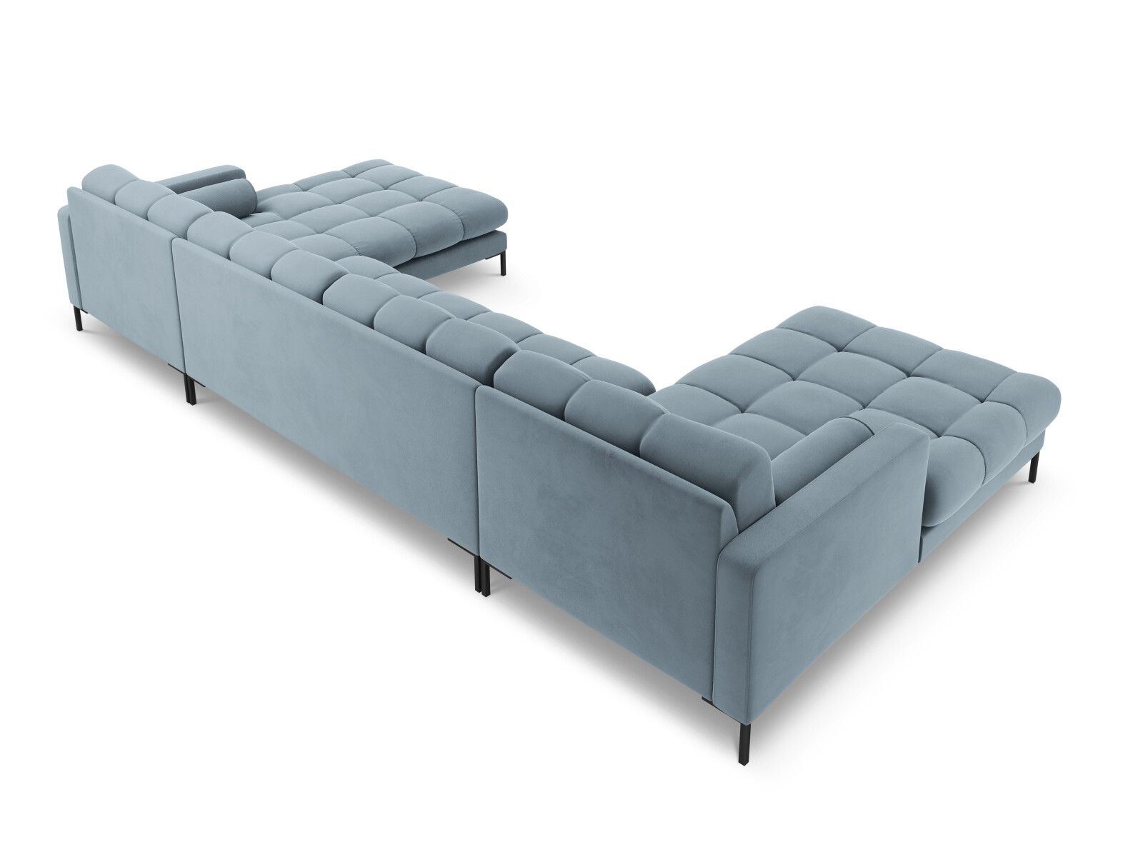 Ecksofa Calelbe 117 (Bluvel 06)