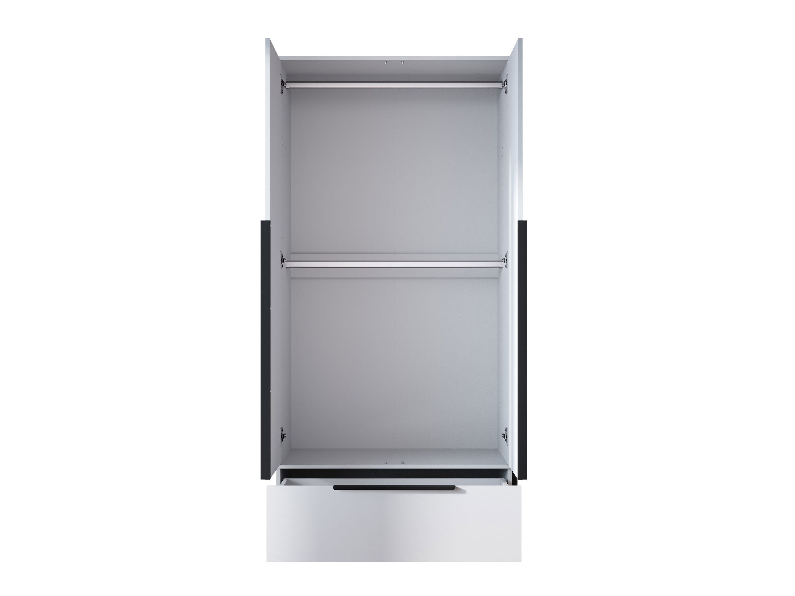 Kleiderschrank Sarasota 200 (Weiß)