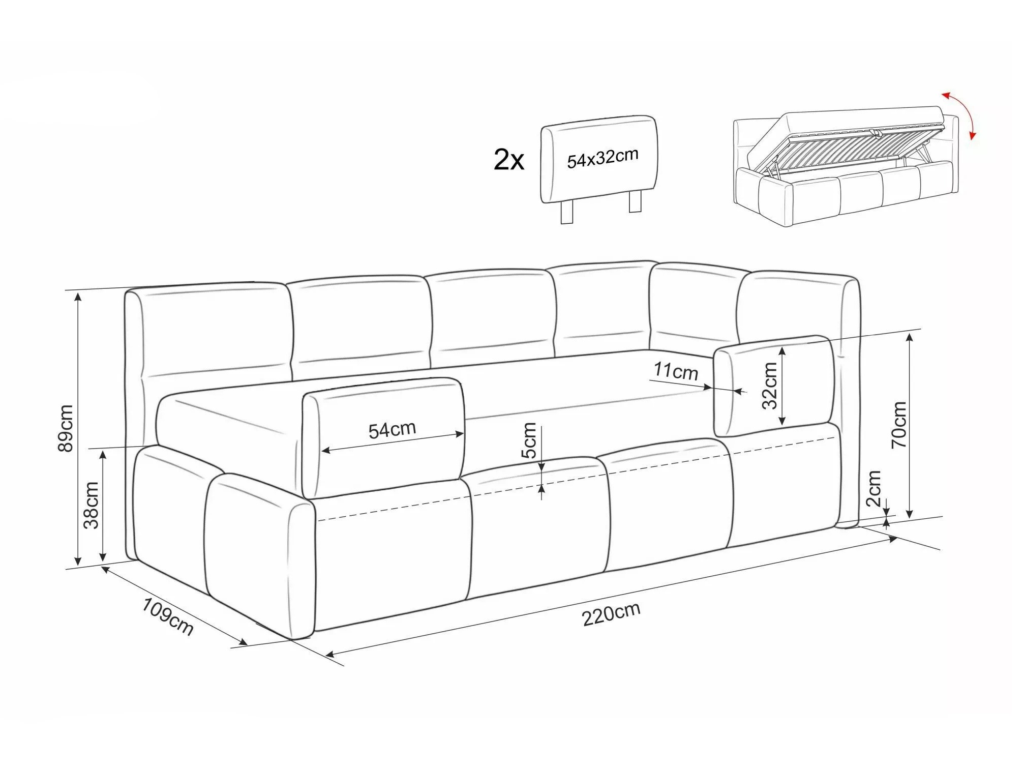 Bett Detroit 958 (Raven 91)