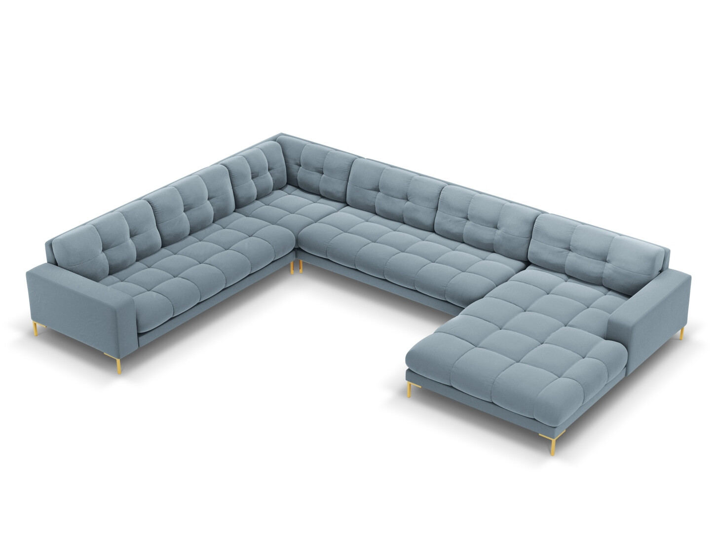 Ecksofa Calelbe 119 (Bluvel 06)