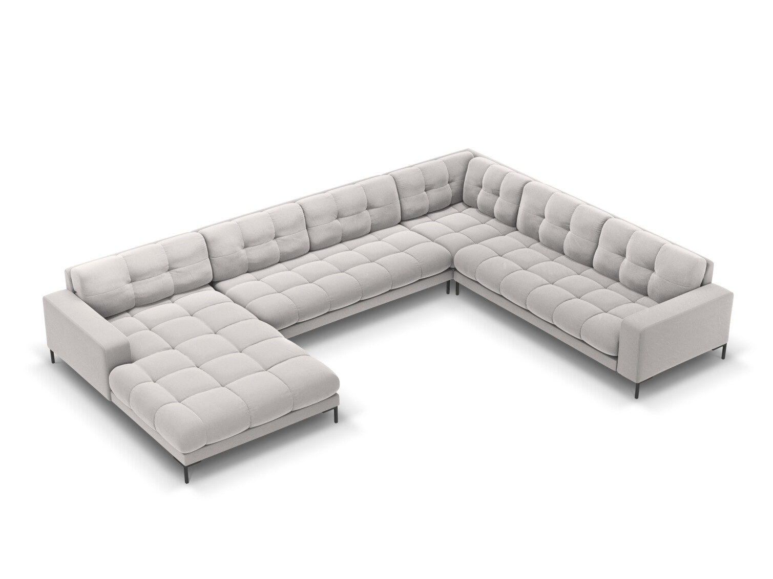 Ecksofa Calelbe 119 (Bluvel 03)