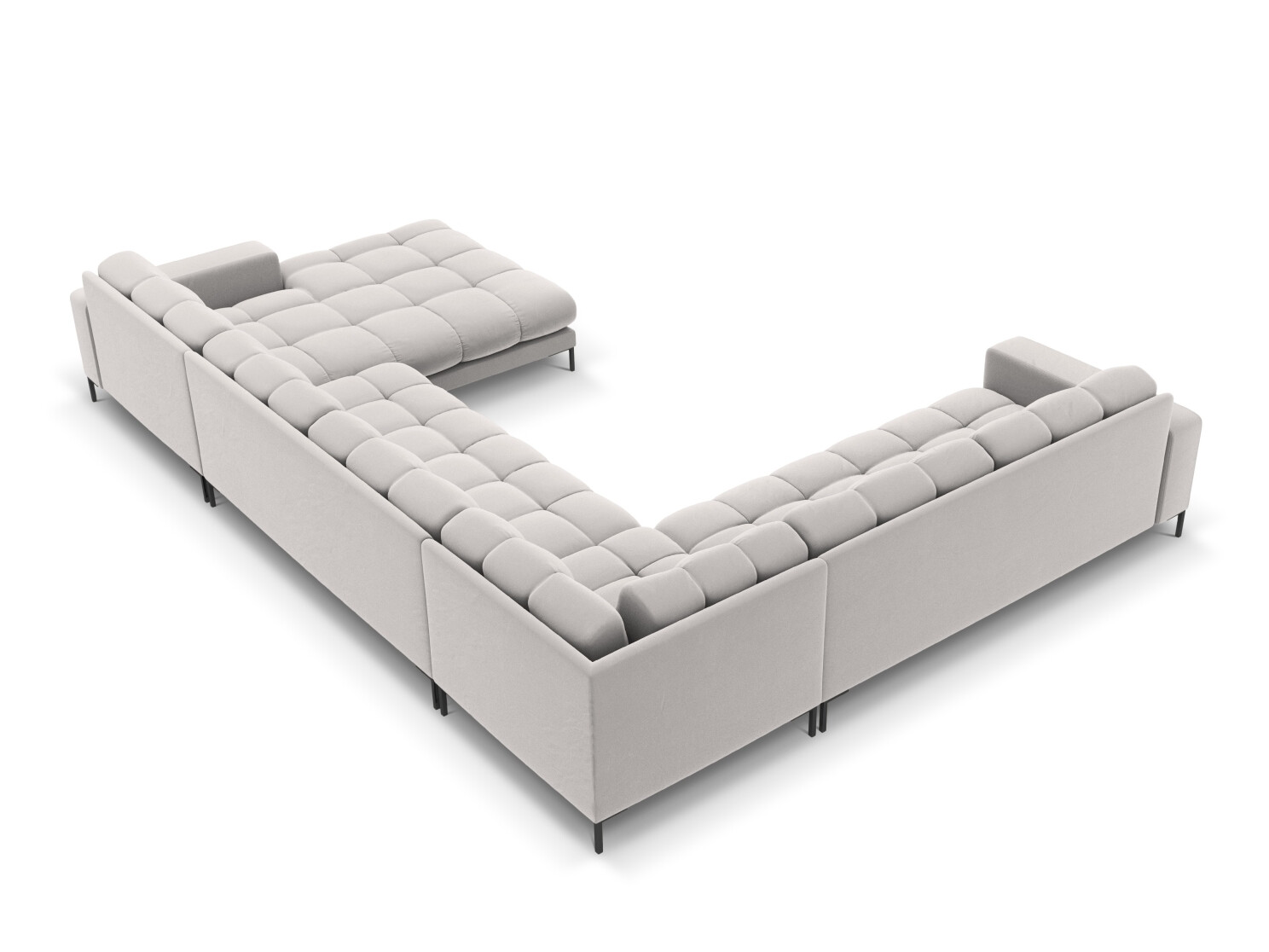 Ecksofa Calelbe 119 (Bluvel 03)