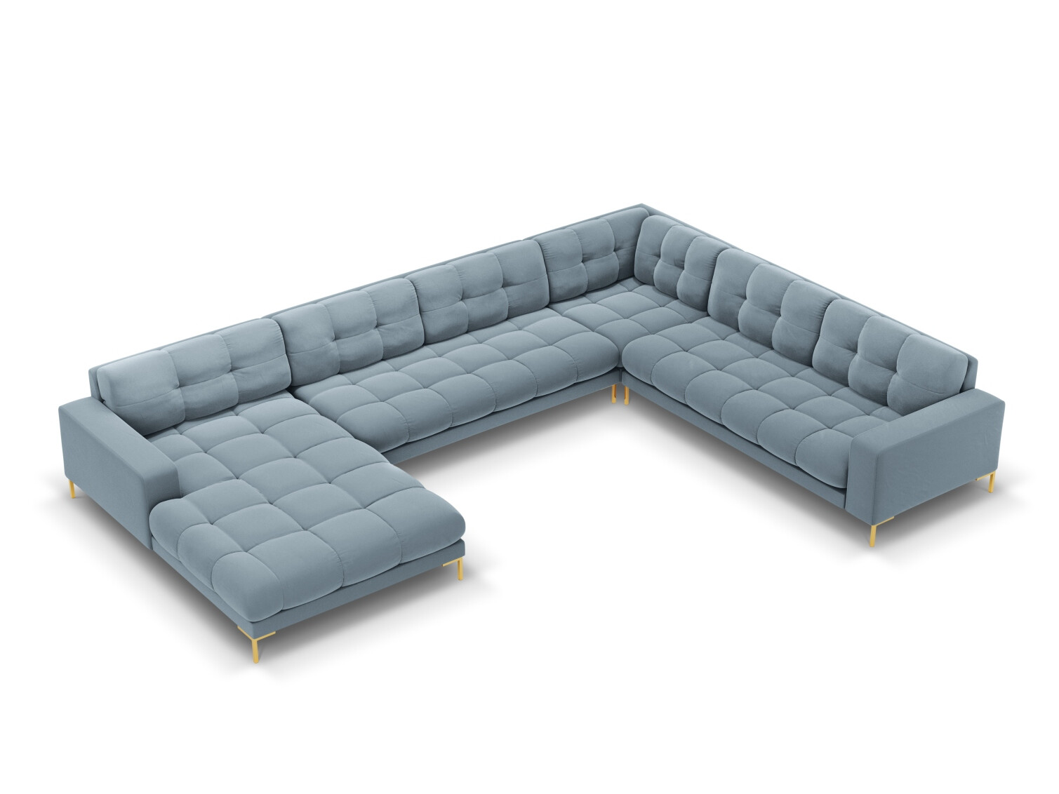 Ecksofa Calelbe 119 (Bluvel 06)