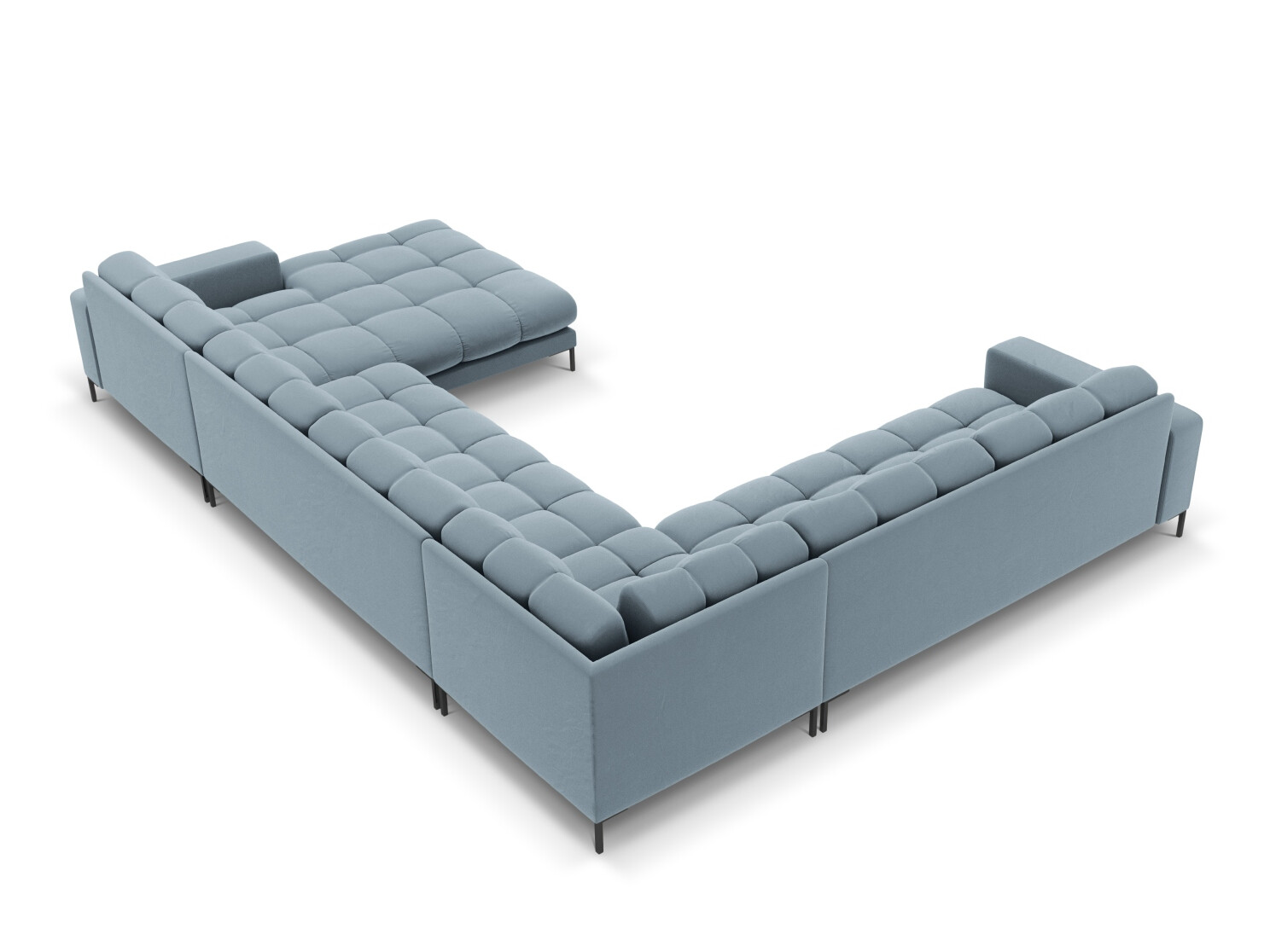 Ecksofa Calelbe 119 (Bluvel 06)