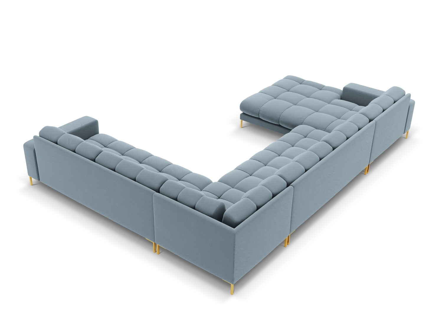 Ecksofa Calelbe 119 (Bluvel 06)