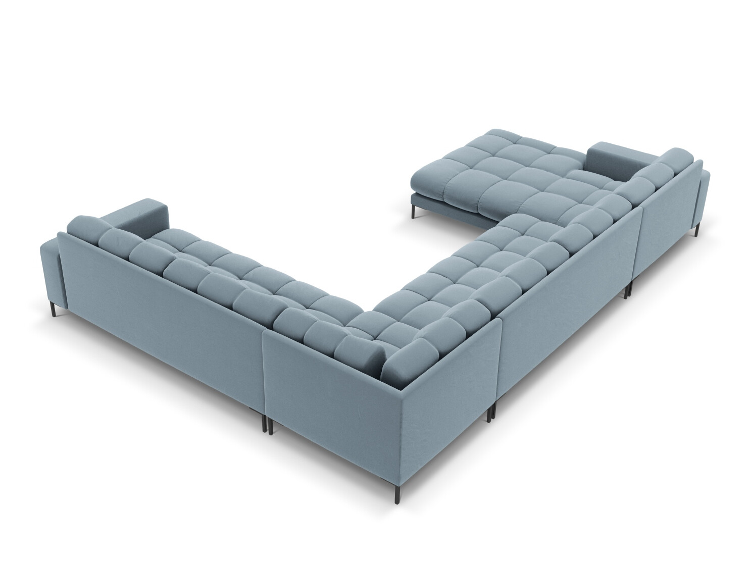 Ecksofa Calelbe 119 (Bluvel 06)
