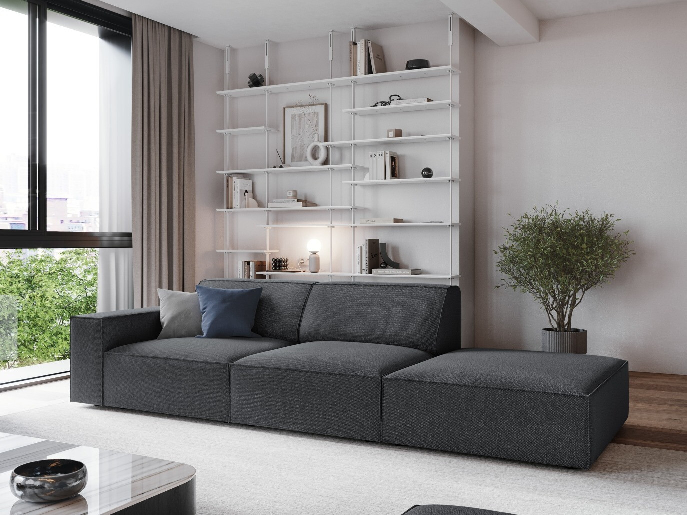 Modulares Sofa Lomcalu 131 (Megan 367)