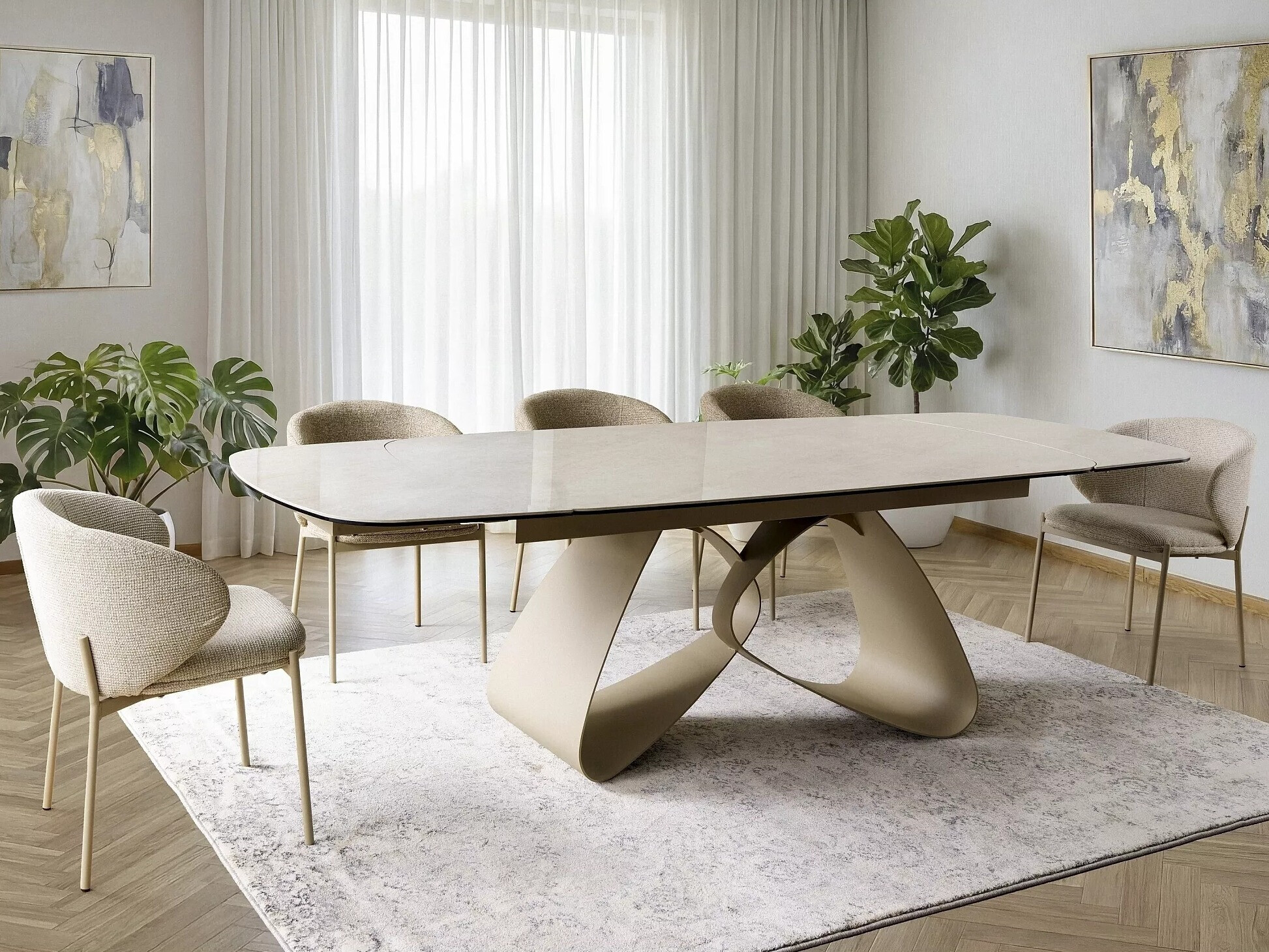 Stuhl Detroit 964 (Beige)