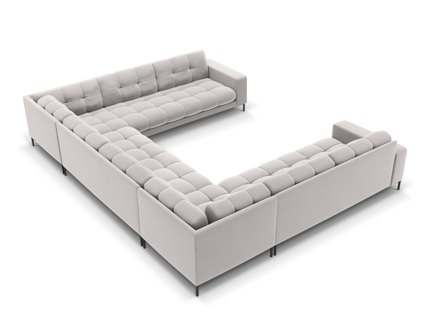 Ecksofa Calelbe 120 (Bluvel 03)