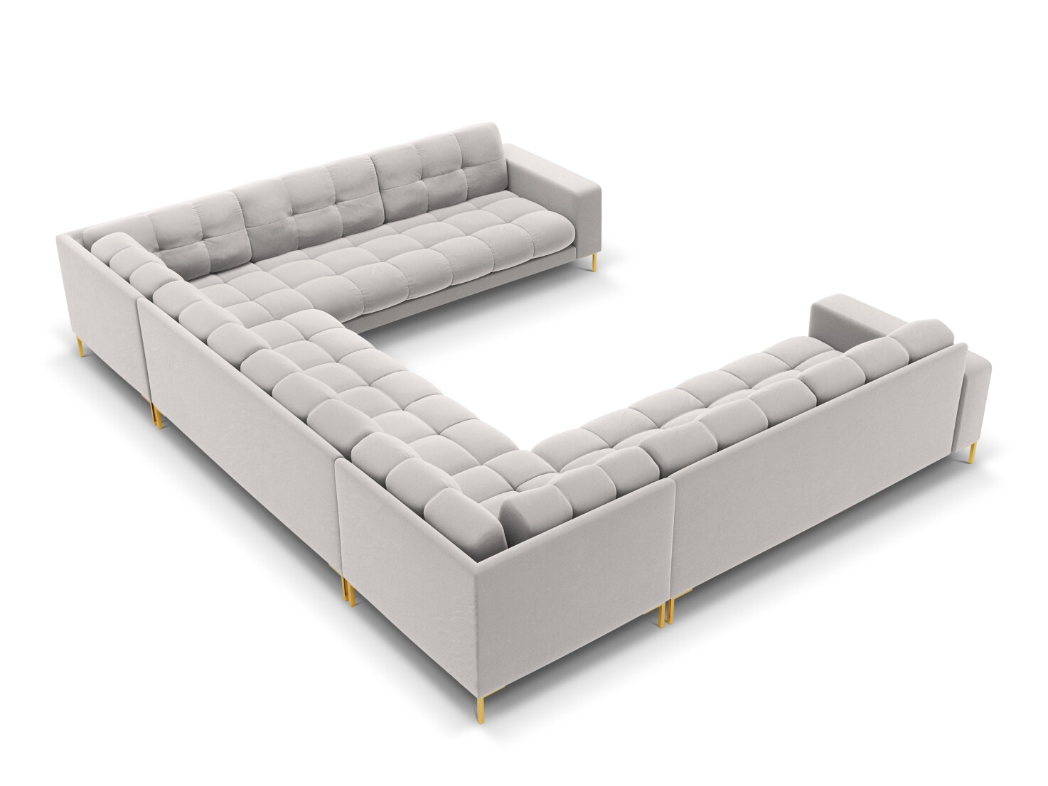 Ecksofa Calelbe 120 (Bluvel 03)