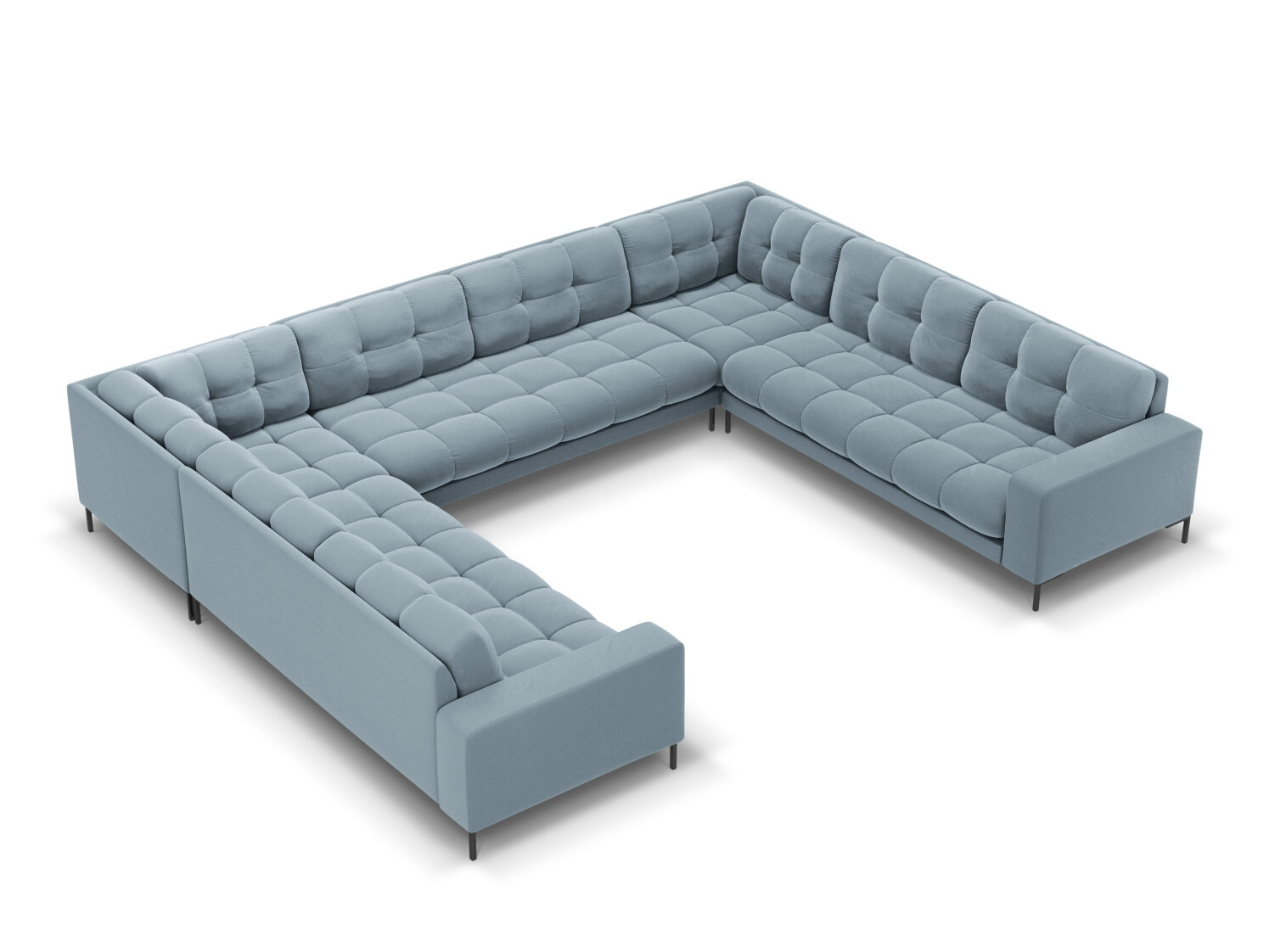 Ecksofa Calelbe 120 (Bluvel 06)