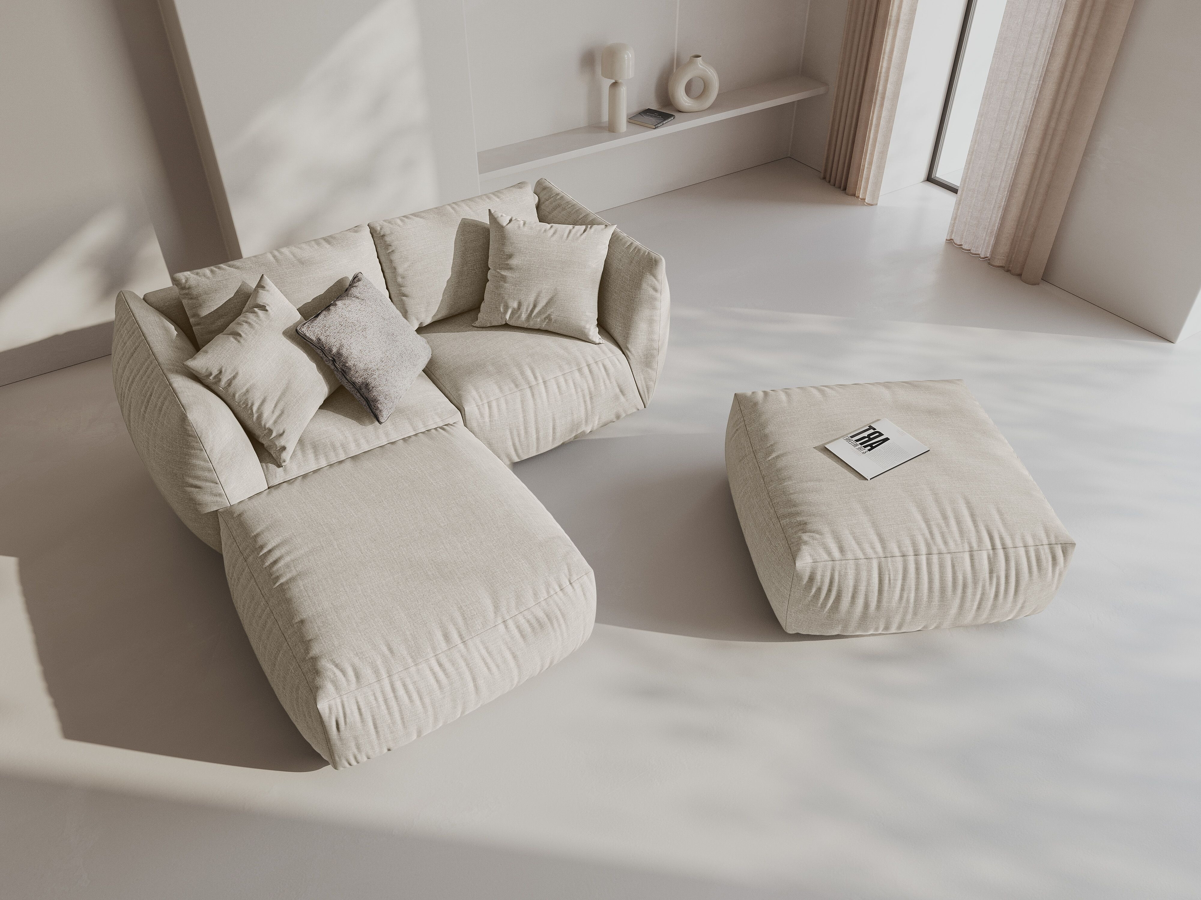 Modulares Ecksofa Ruvmone 110 (Lins 04)