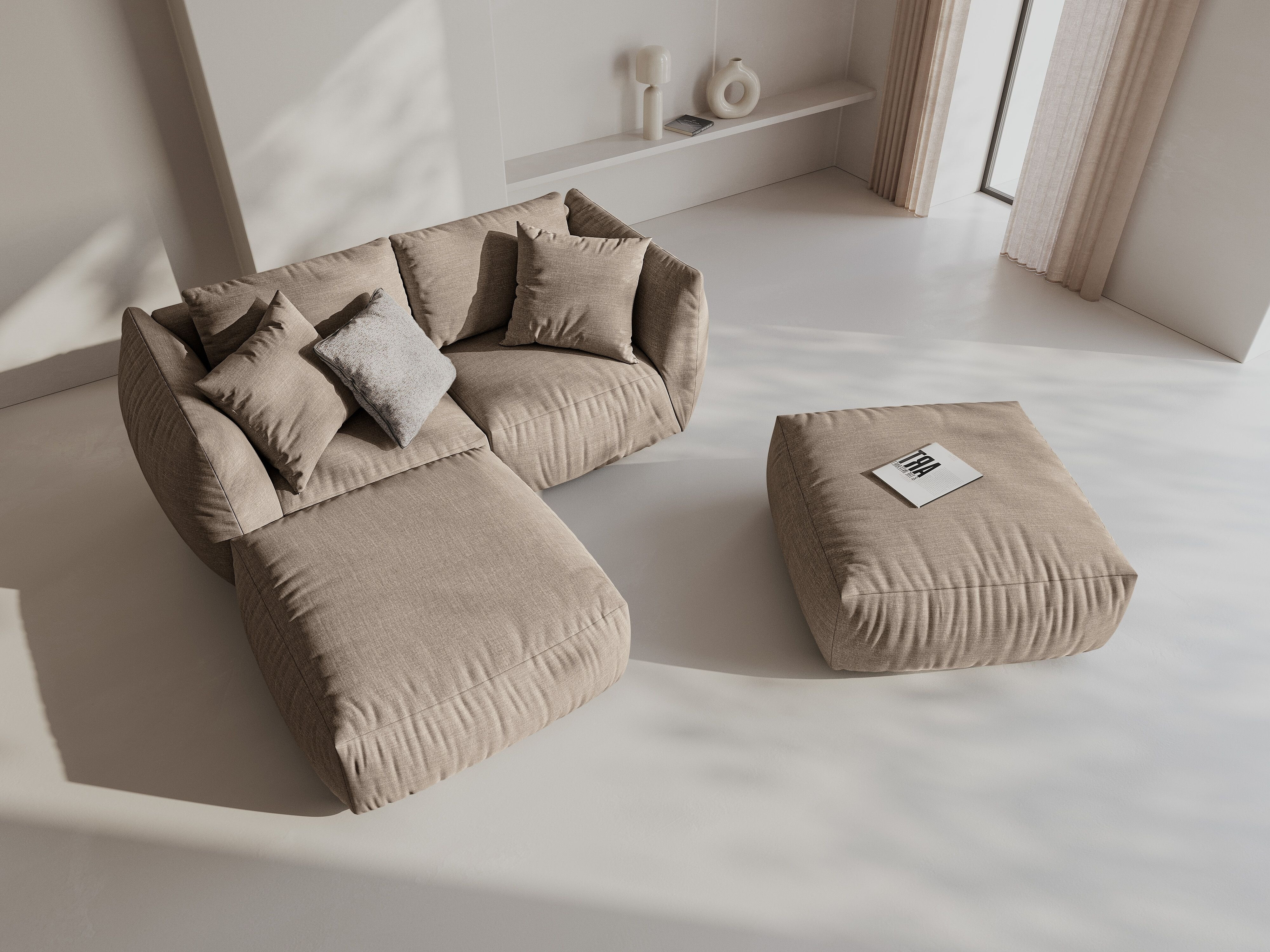 Modulares Ecksofa Ruvmone 110 (Lins 32)