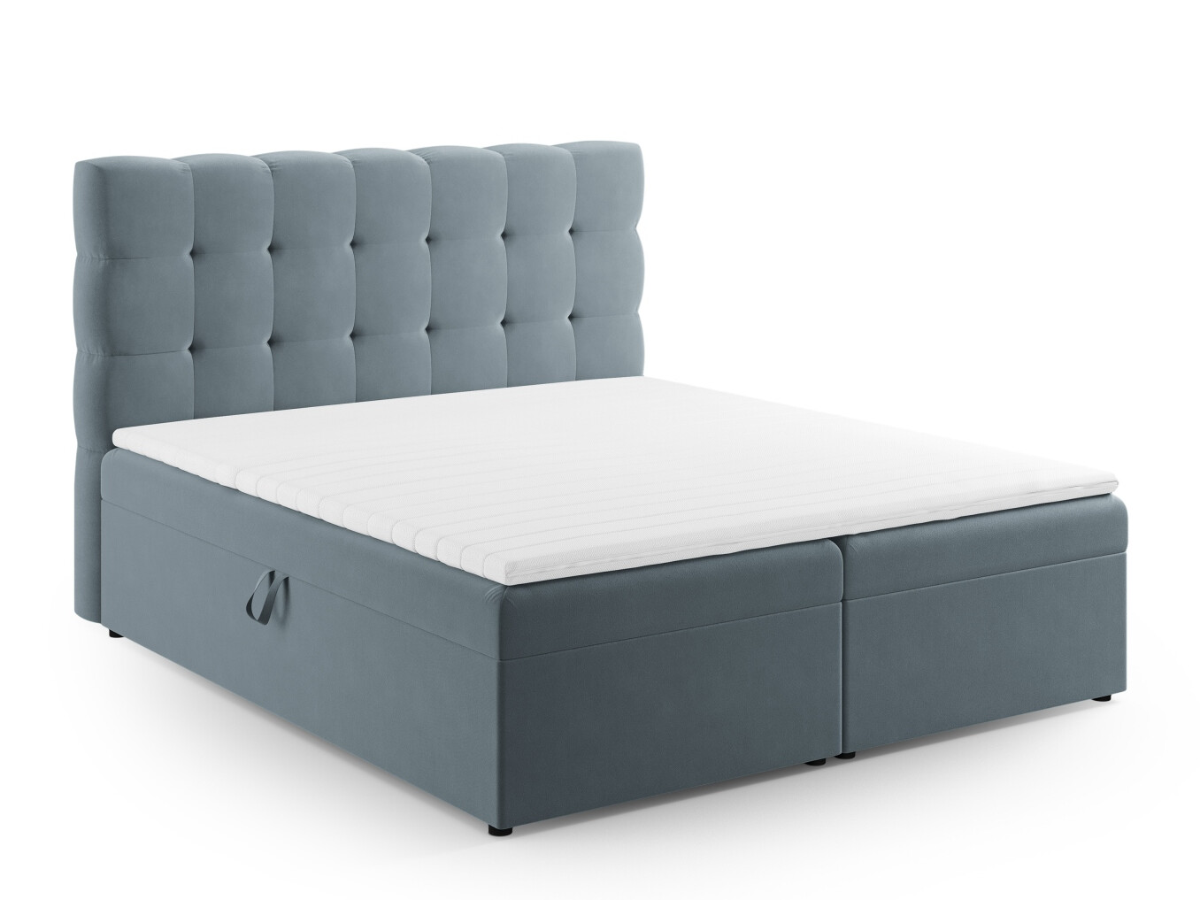 Boxspringbett Calelbe 121 (Bluvel 06)