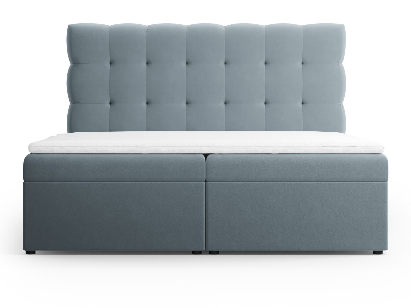 Boxspringbett Calelbe 121 (Bluvel 06)