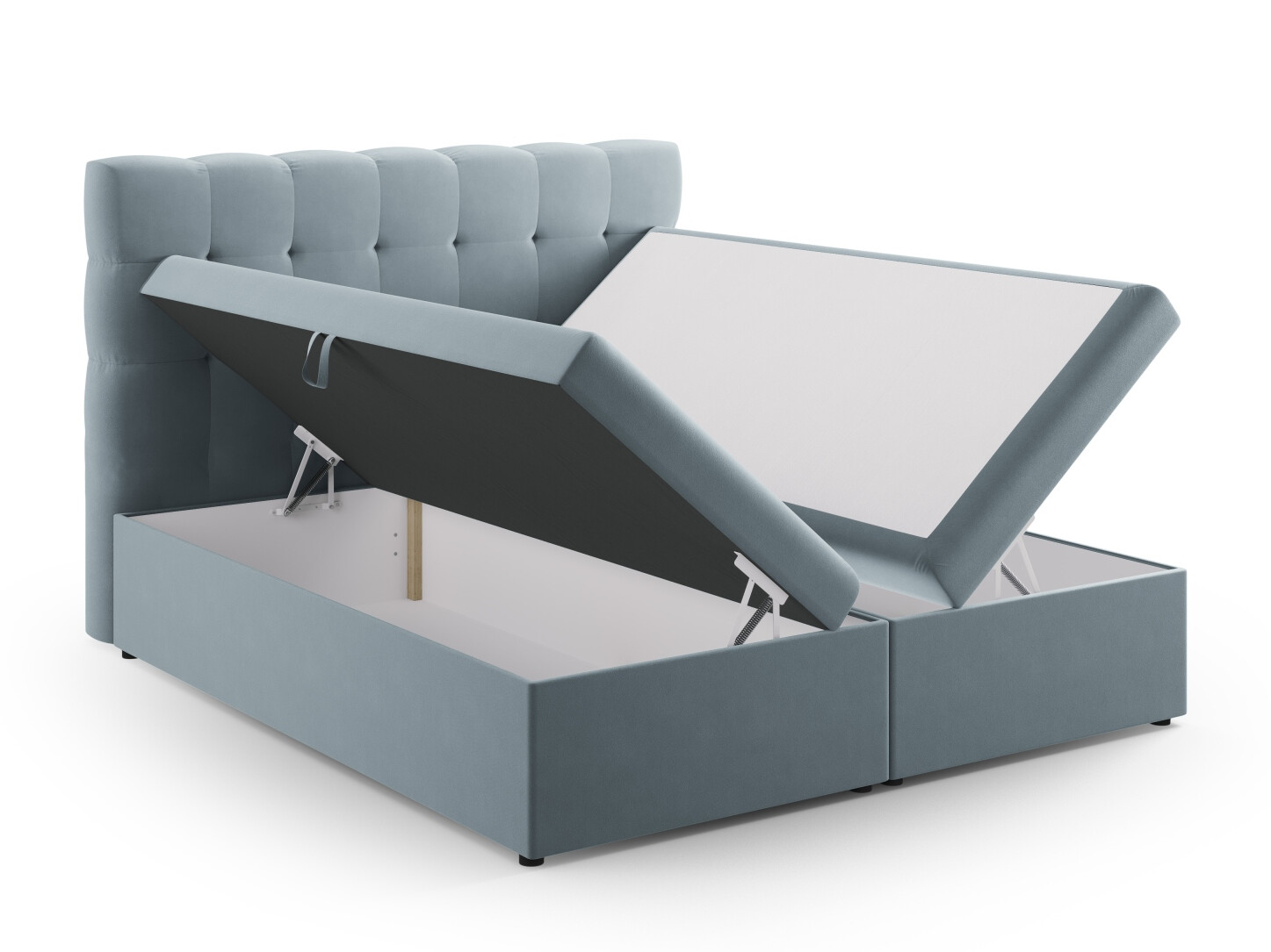 Boxspringbett Calelbe 121 (Bluvel 06)