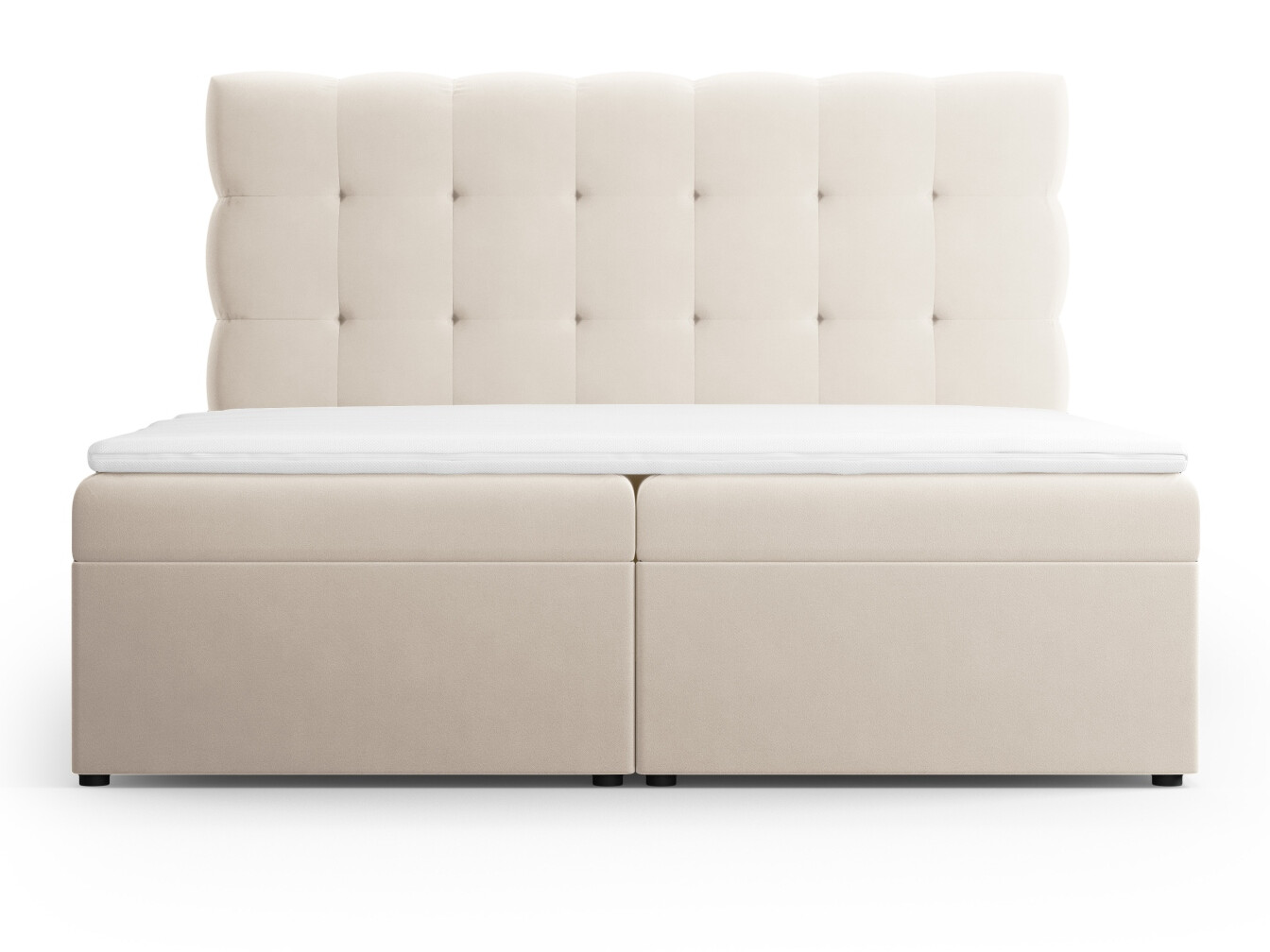 Boxspringbett Calelbe 121 (Bluvel 22)