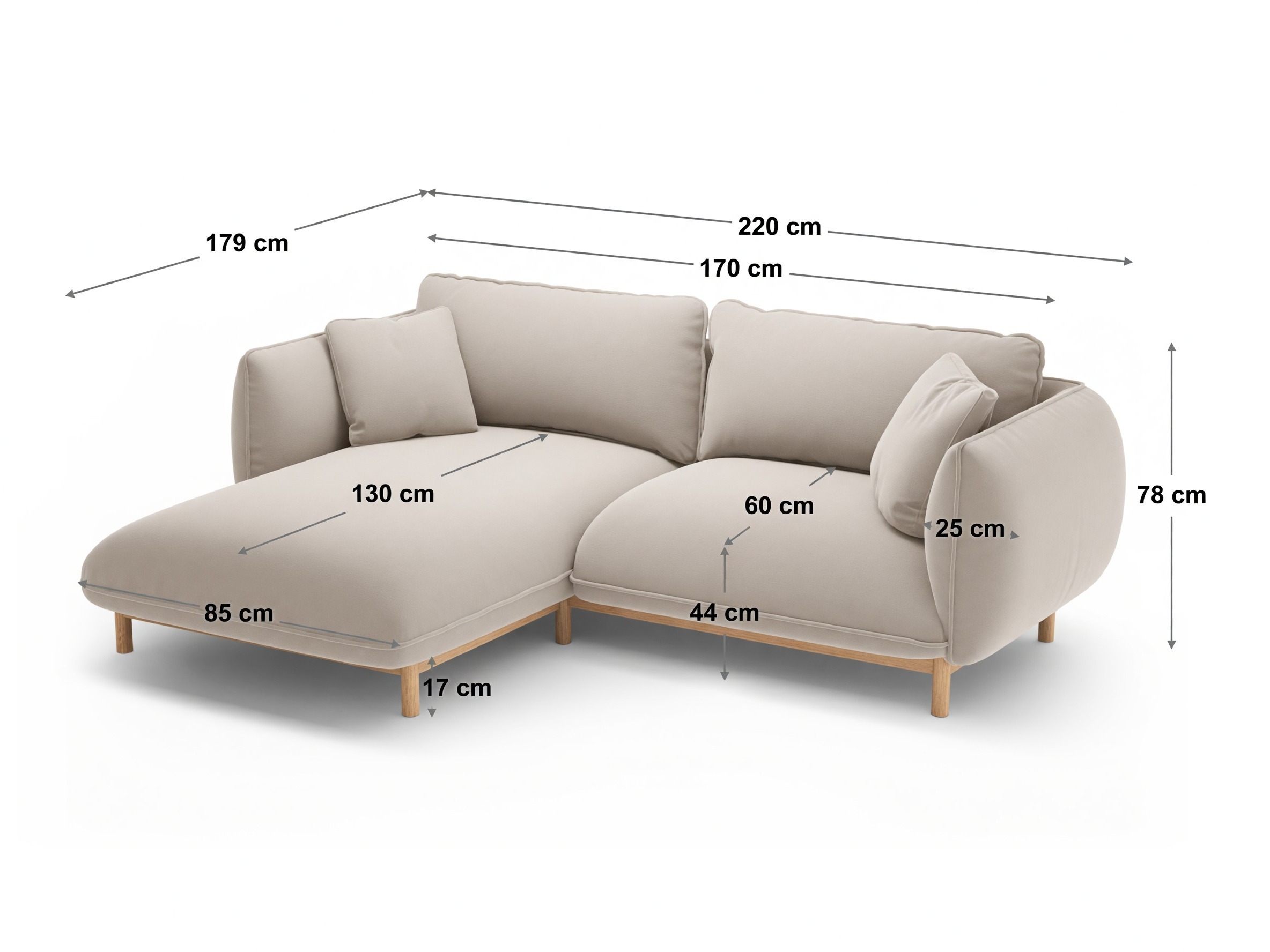 Ecksofa Romvese 105 (Casino Forest)