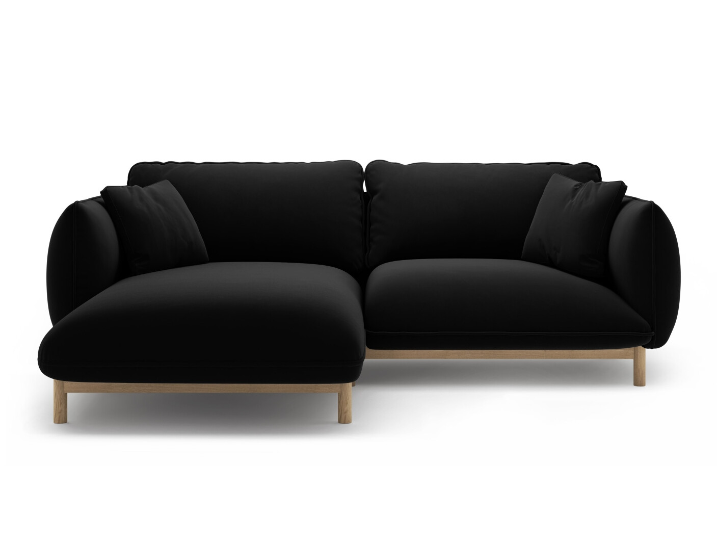 Ecksofa Romvese 105 (Casino Schwarz)