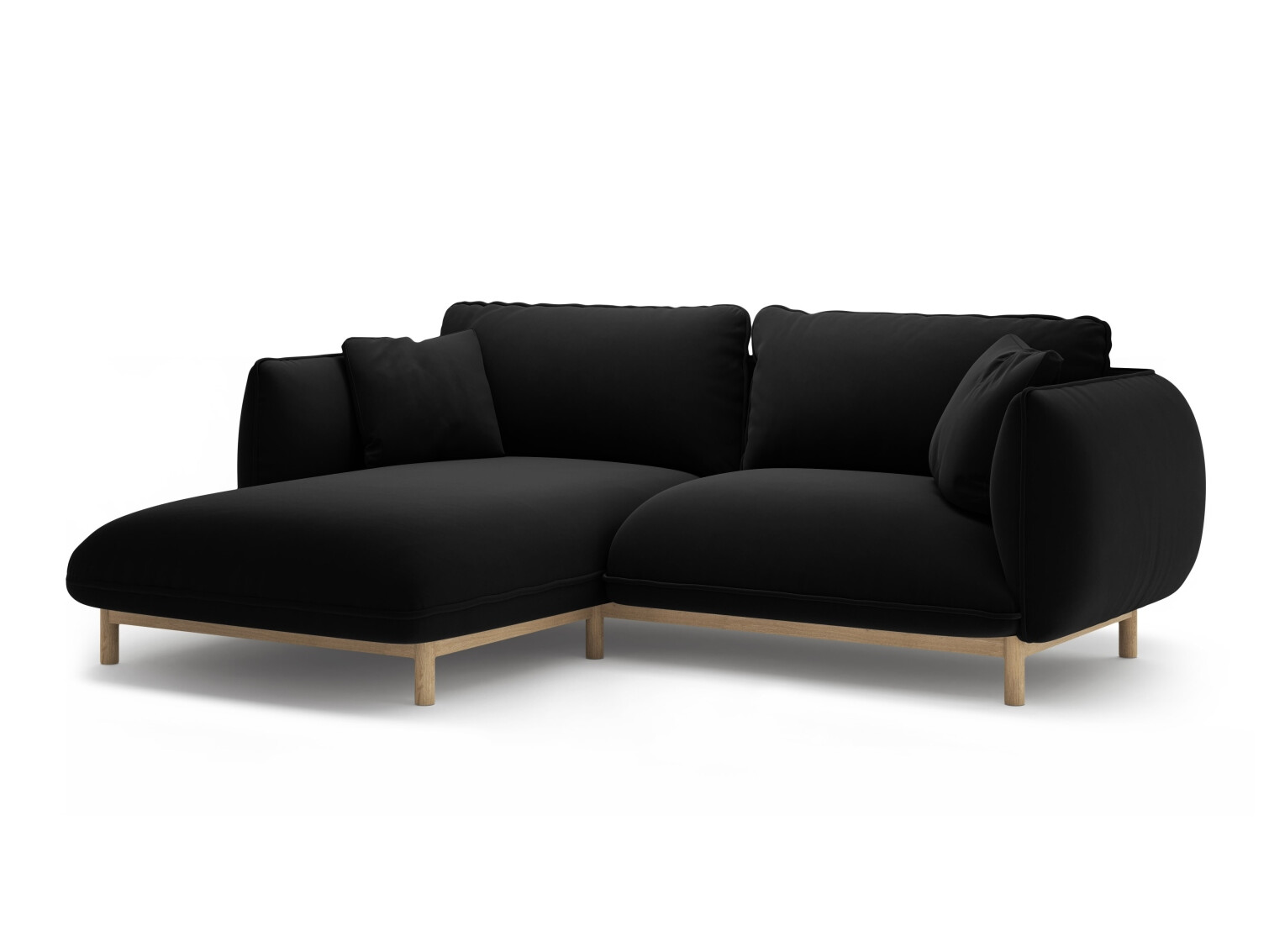 Ecksofa Romvese 105 (Casino Schwarz)