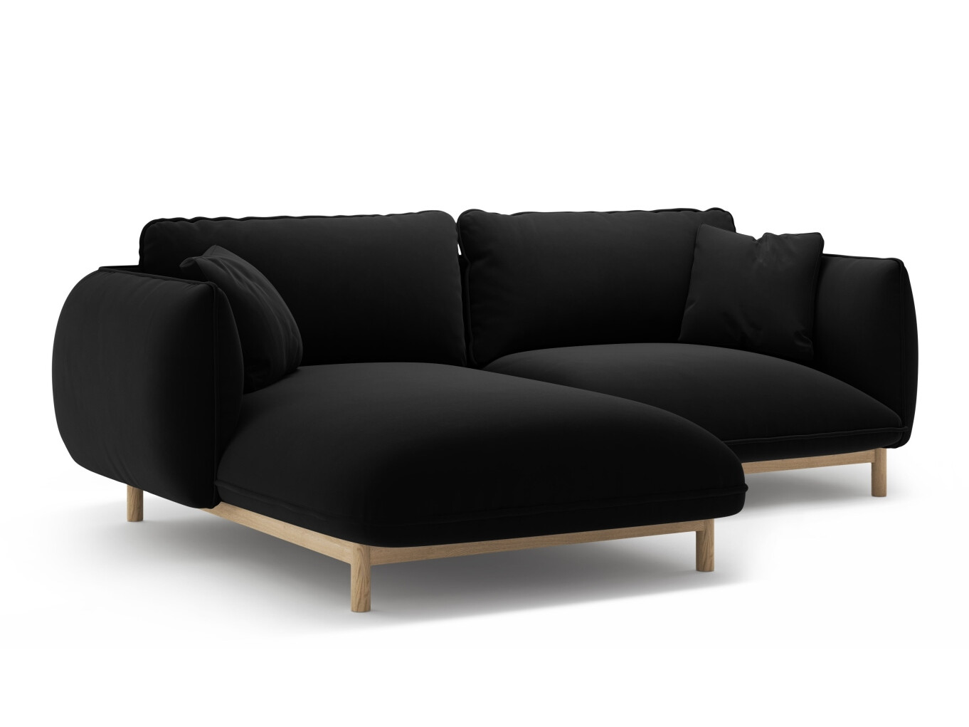 Ecksofa Romvese 105 (Casino Schwarz)