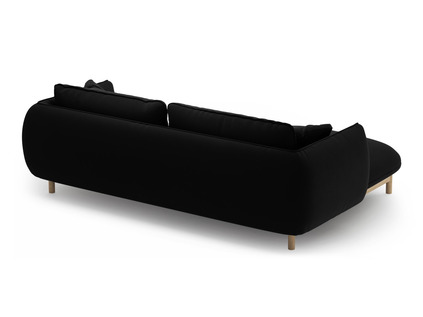 Ecksofa Romvese 105 (Casino Schwarz)