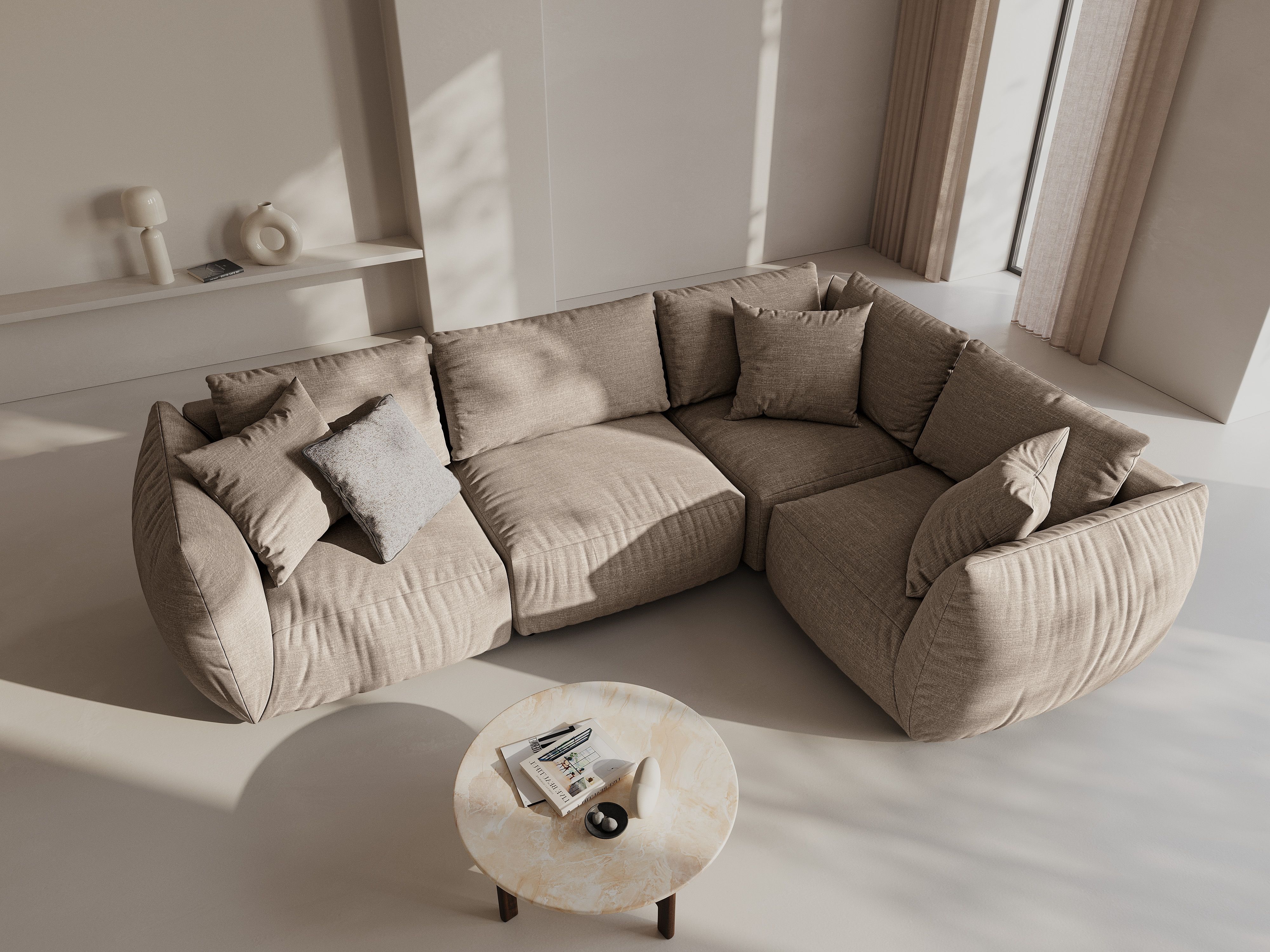Modulares Ecksofa Ruvmone 109 (Lins 32)