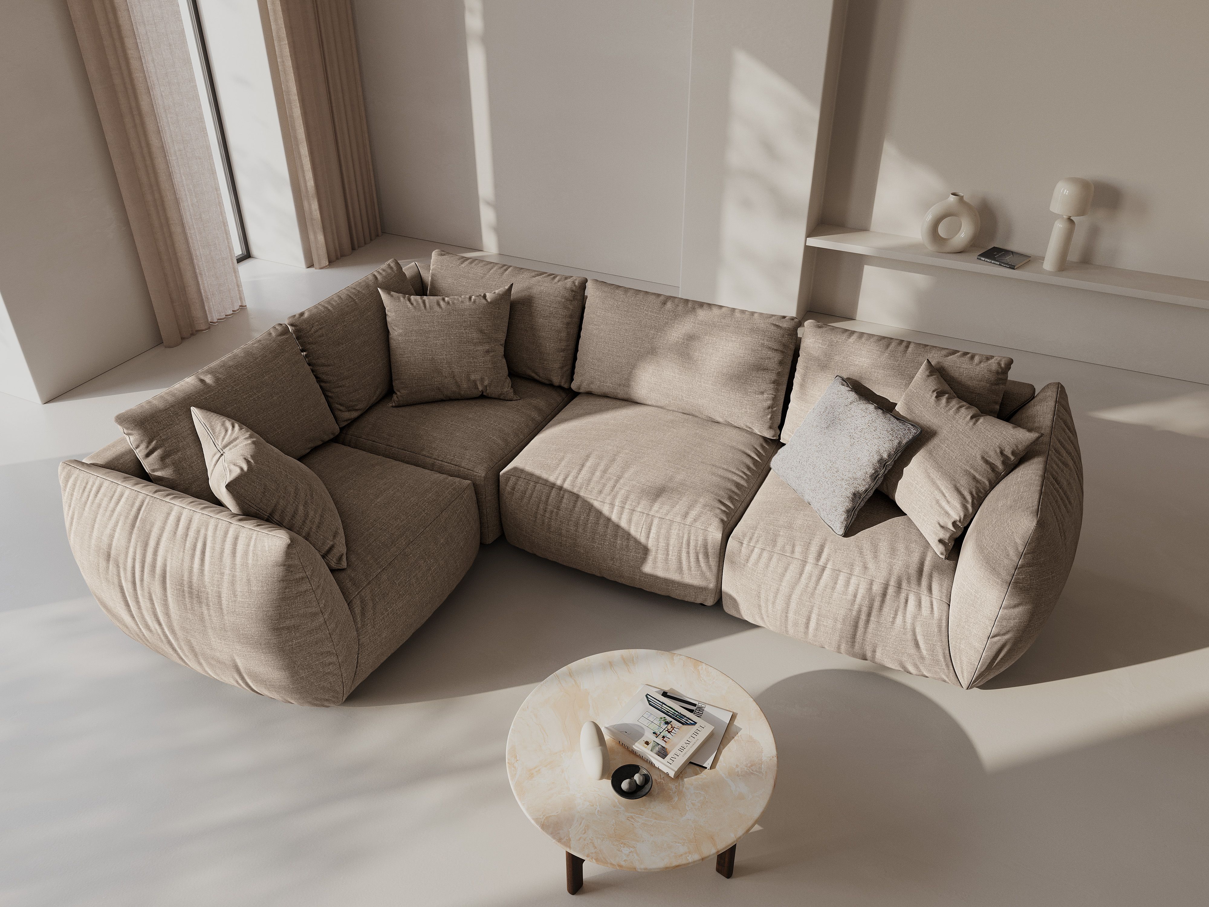 Modulares Ecksofa Ruvmone 109 (Lins 32)