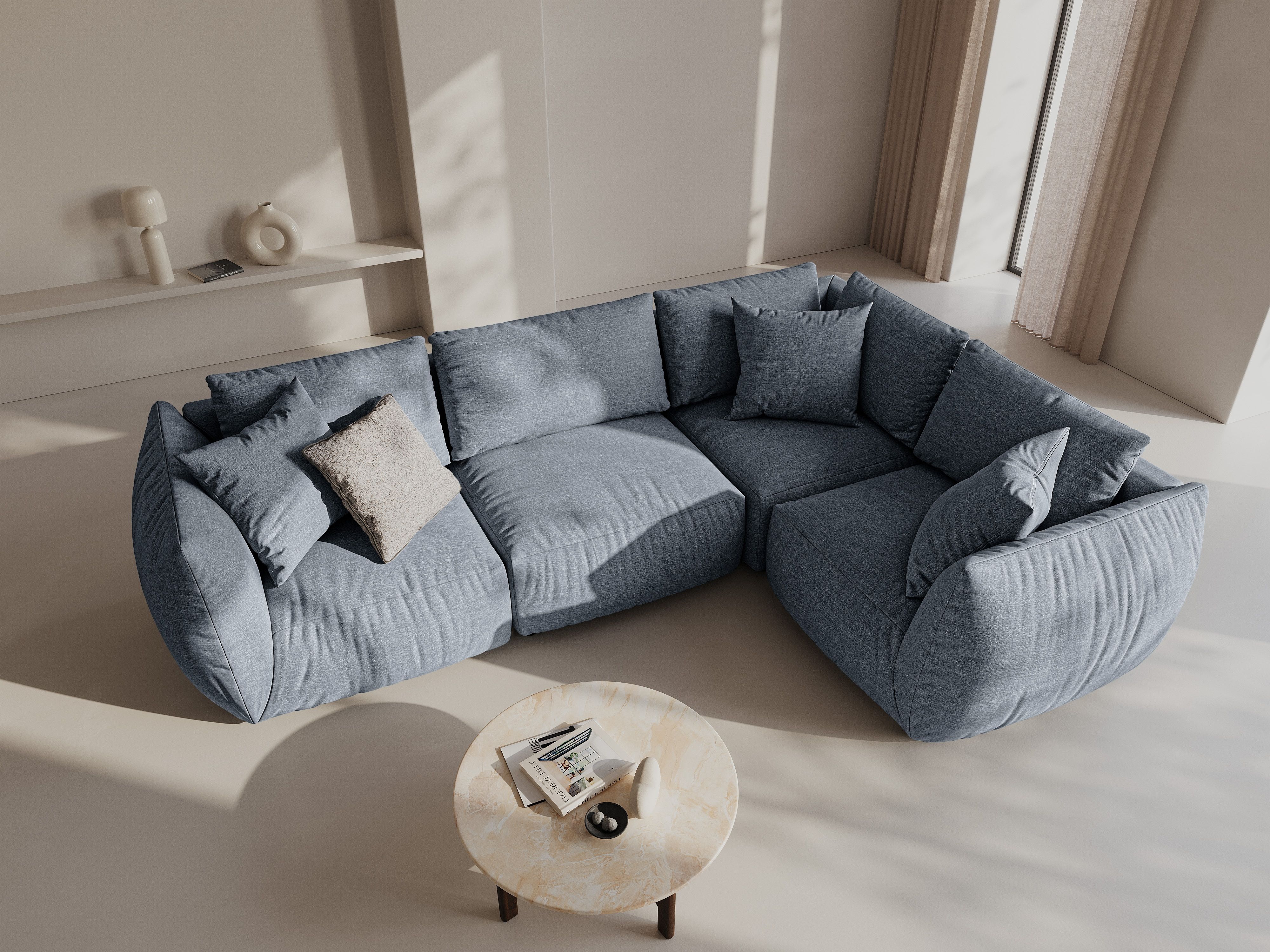 Modulares Ecksofa Ruvmone 109 (Lins 81)