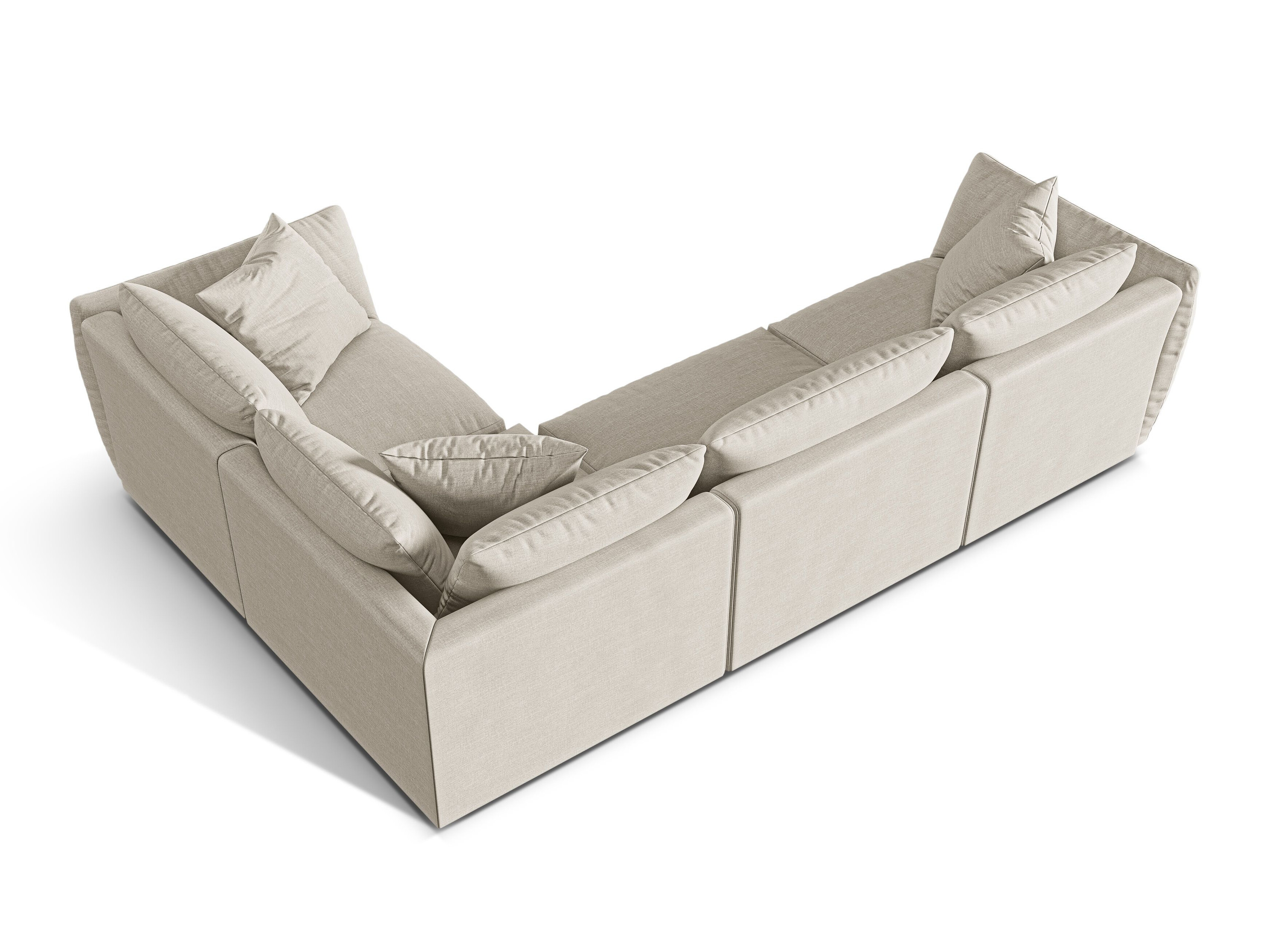 Modulares Ecksofa Ruvmone 109 (Lins 04)