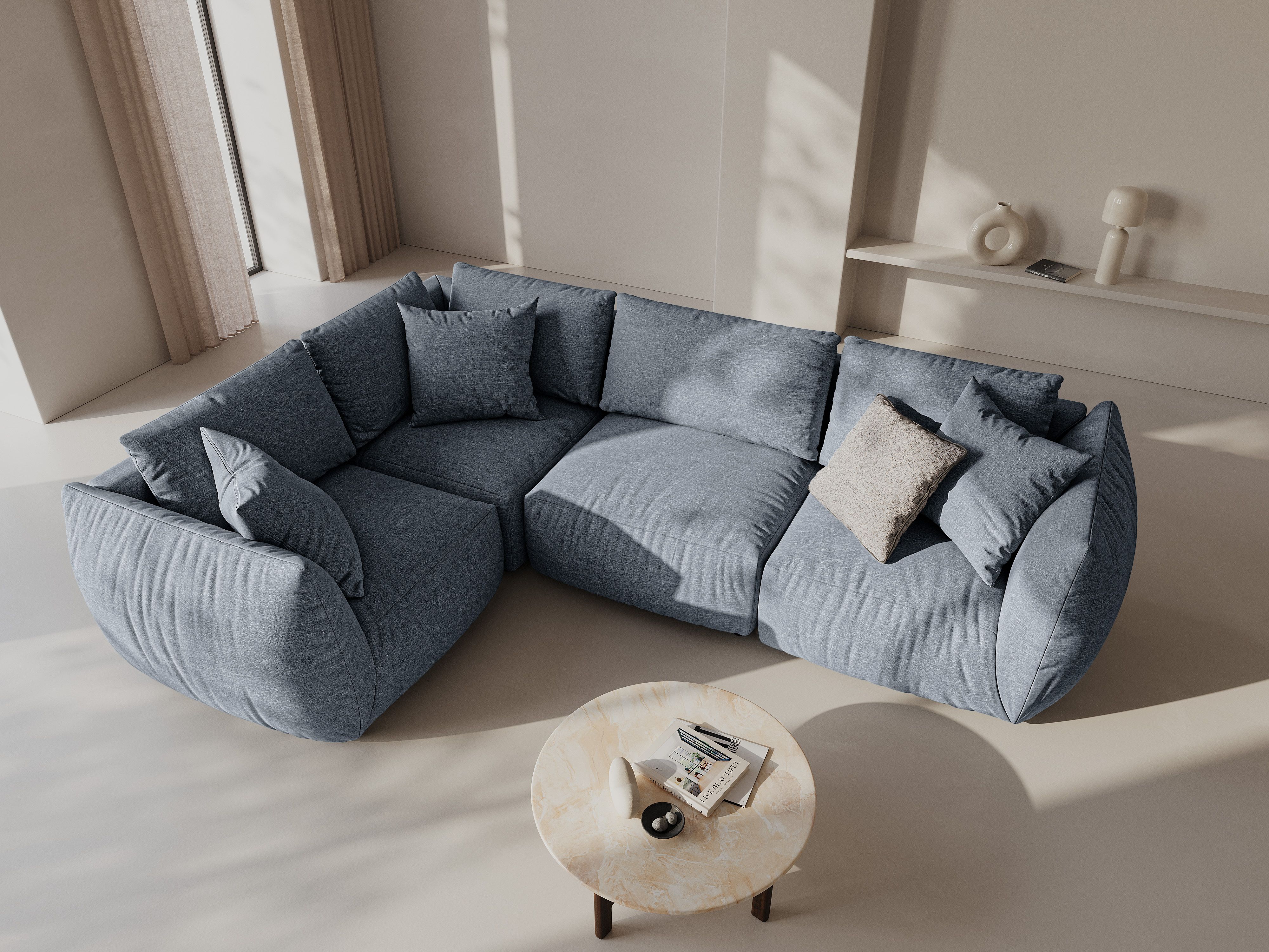 Modulares Ecksofa Ruvmone 109 (Lins 81)