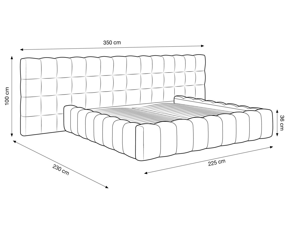 Bett Calelbe 123 (Bluvel 06)